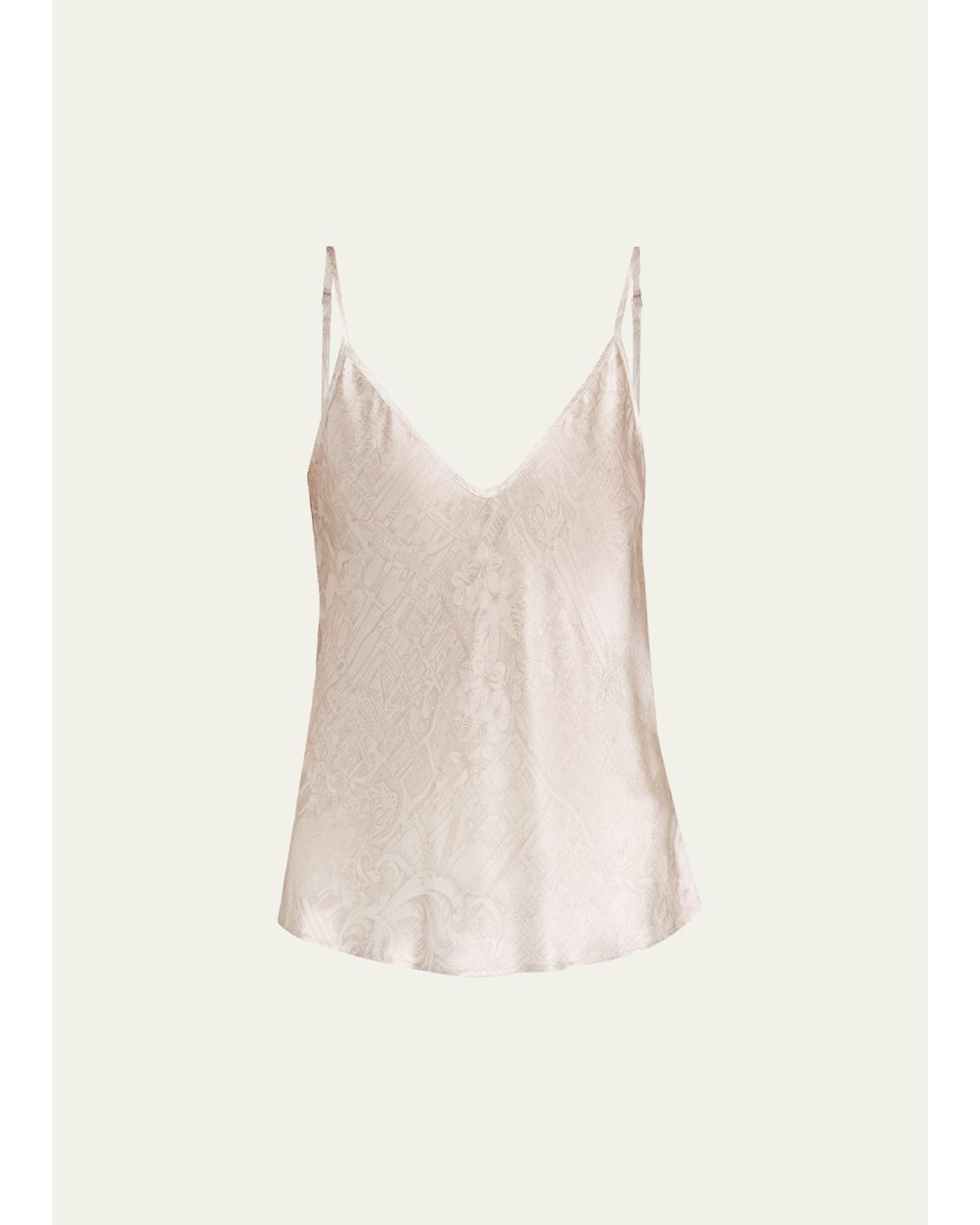 Lexi Silk Jacquard Camisole