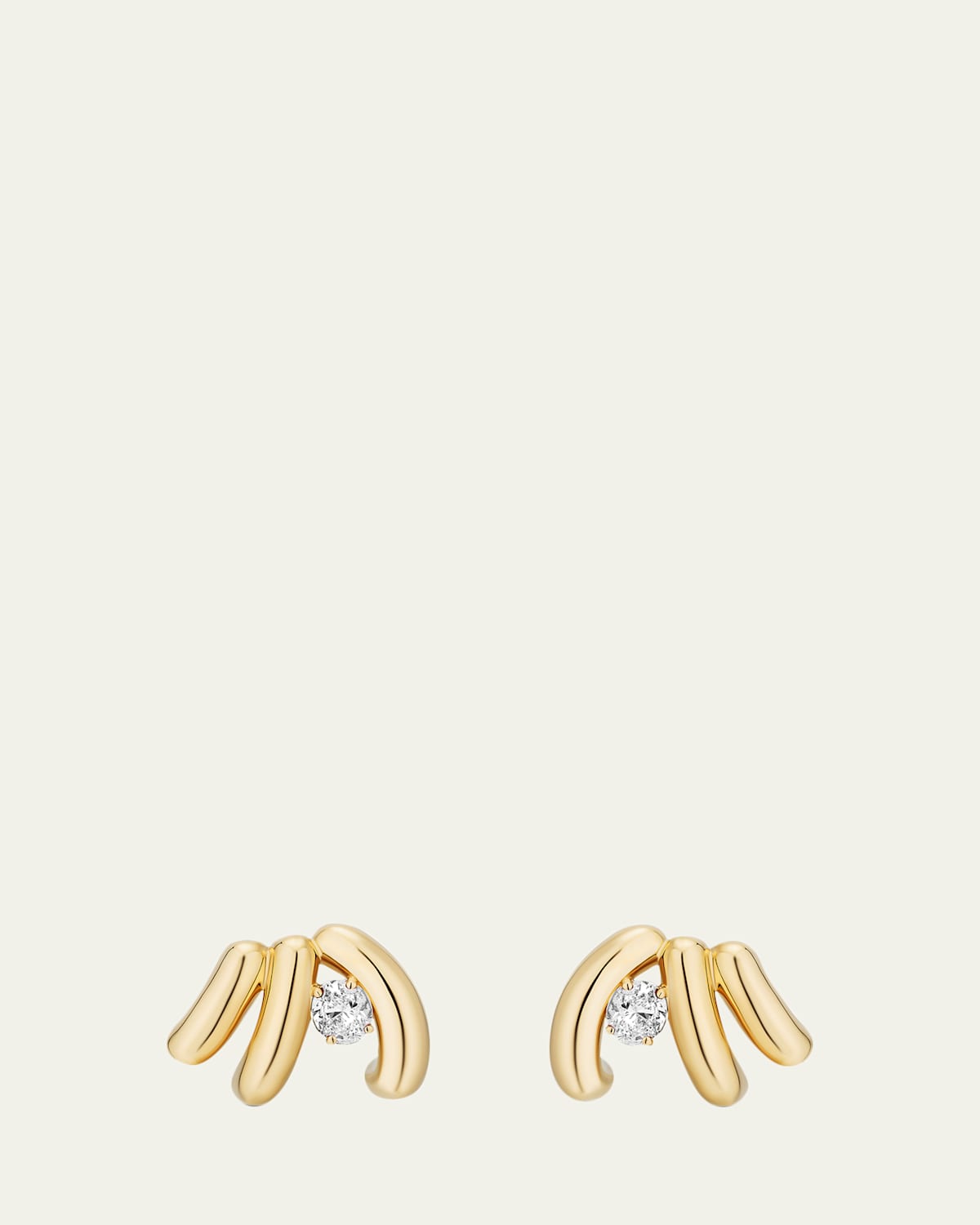 14K Siren Cove Climber Earrings With Diamonds