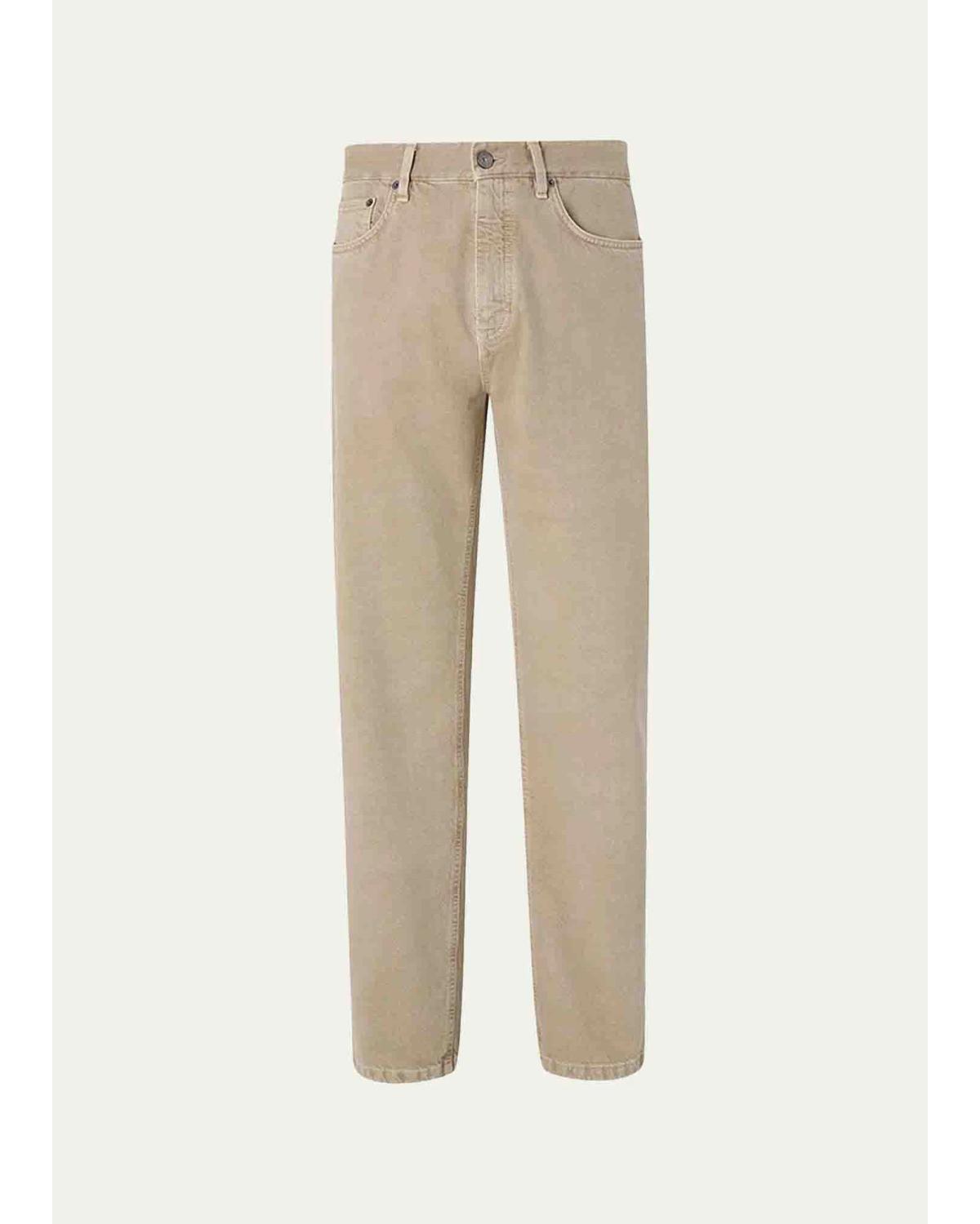 Men'S City Straight Fit Five-Pocket Pants