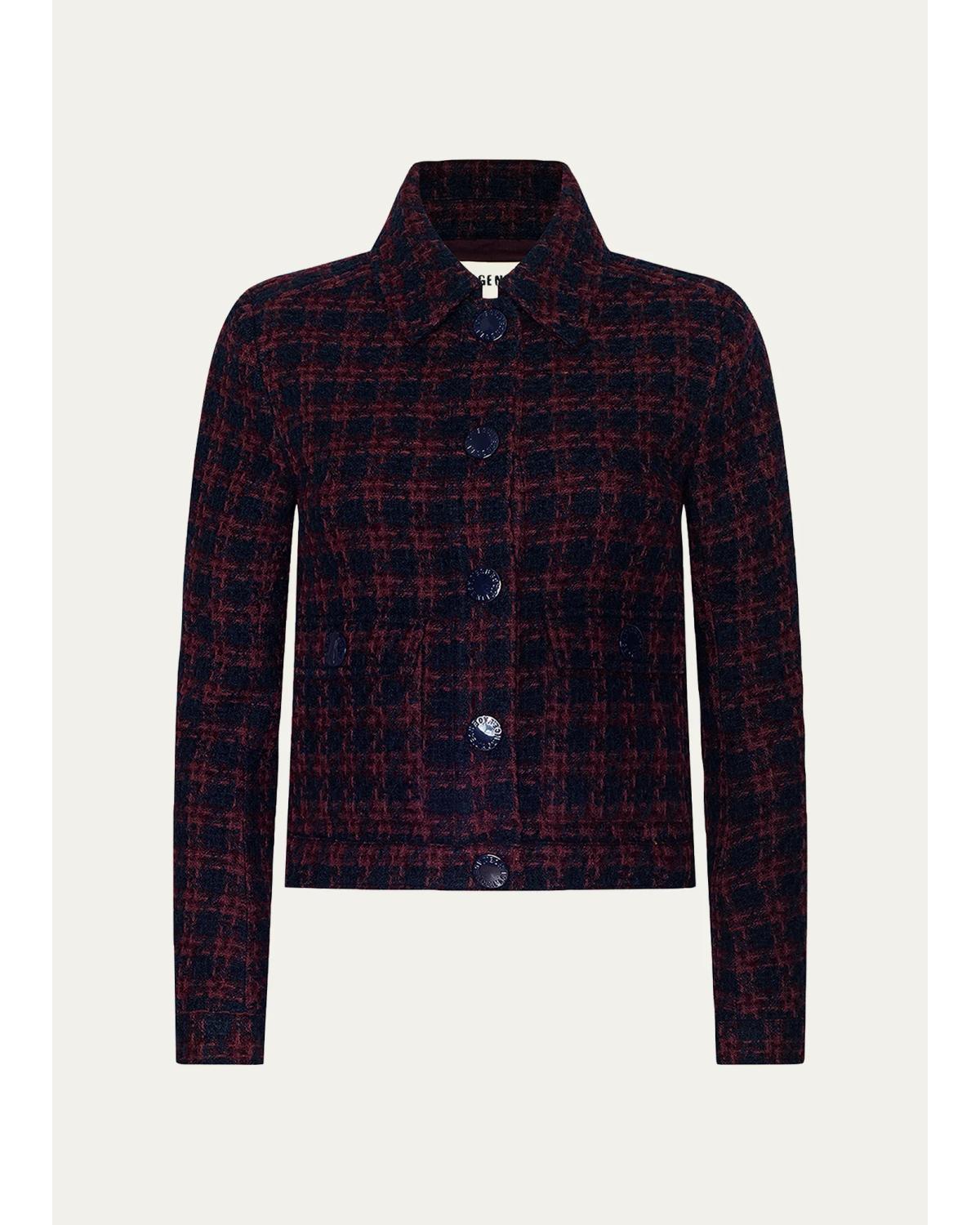 Nyx Tweed Crop Jacket