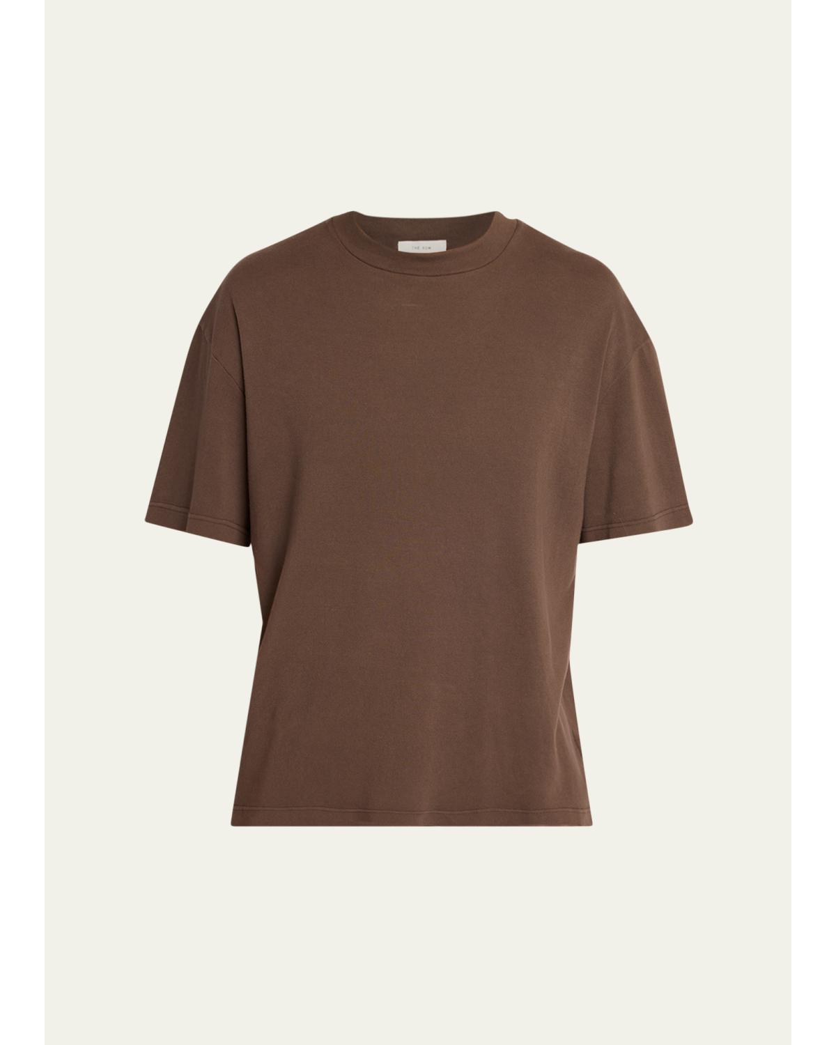 Men'S Madoc Slub Rib Jersey T Shirt