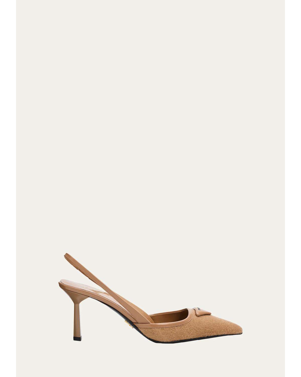 75Mm Cashmere Slingback