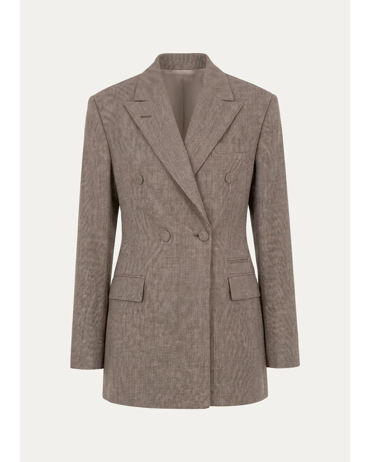 Double-Breasted Virgin Coat