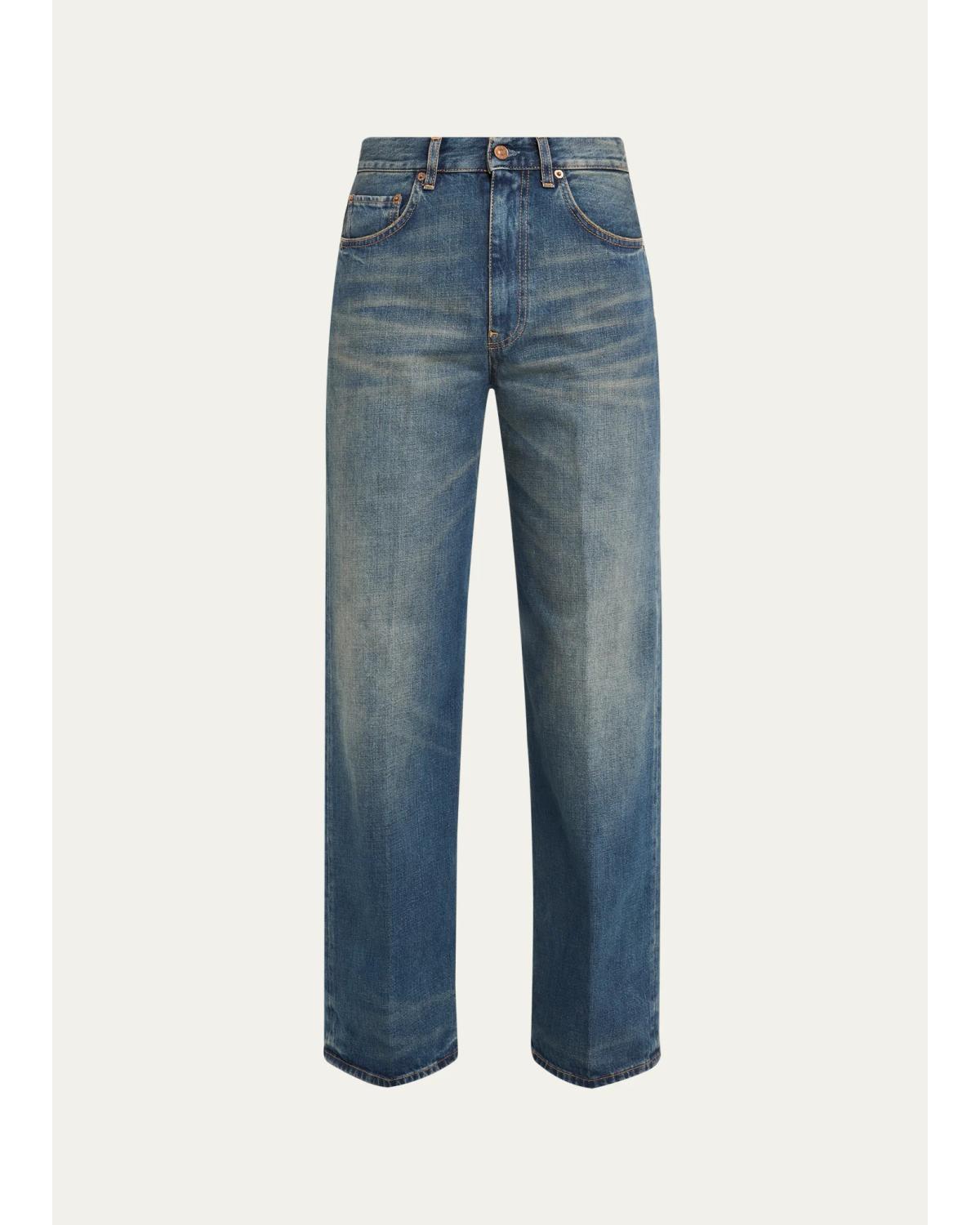6397 Wide-leg Jeans In Blue