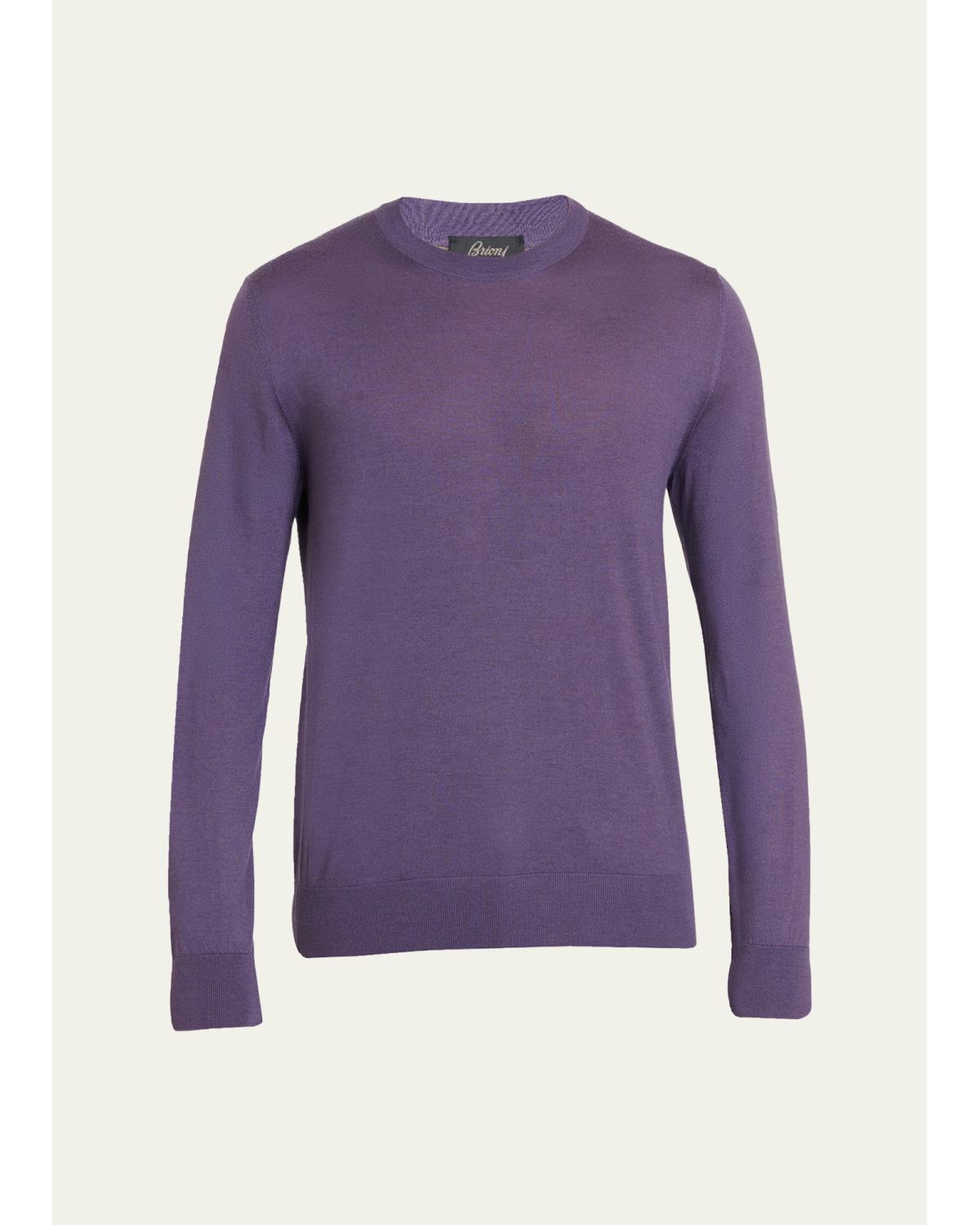 Men'S 12Gg Knit Cashmere Crewneck Sweater