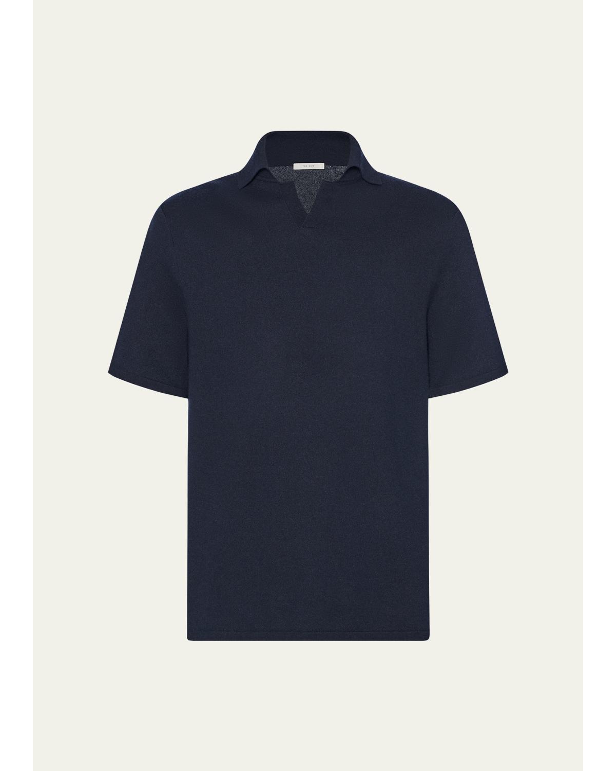 Men'S Savane Cotton-Cashmere Polo Shirt