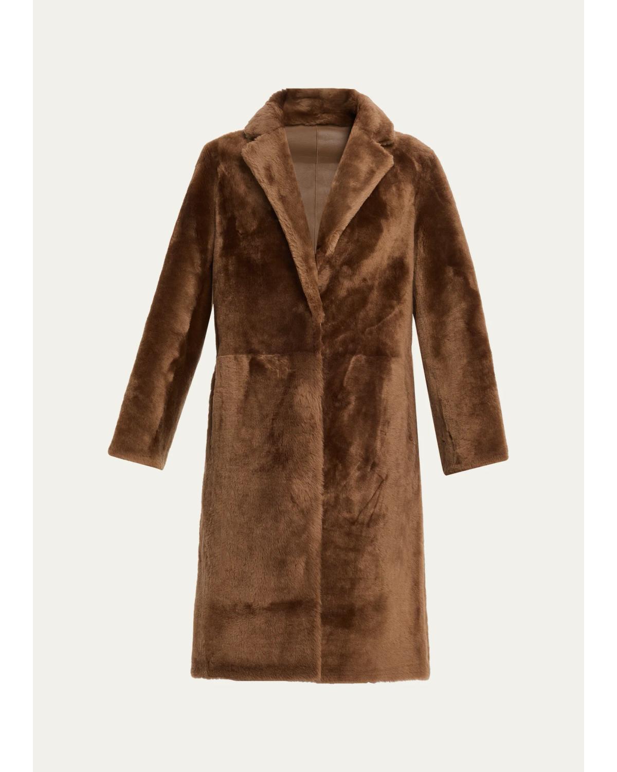 Shearling Reversible Coat