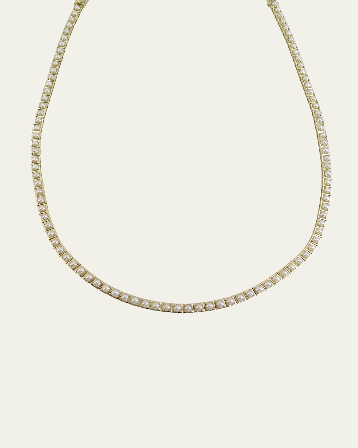 TYPE JEWELRY LEGGO Mini Pearl Tennis Necklace | Thumbnail 1