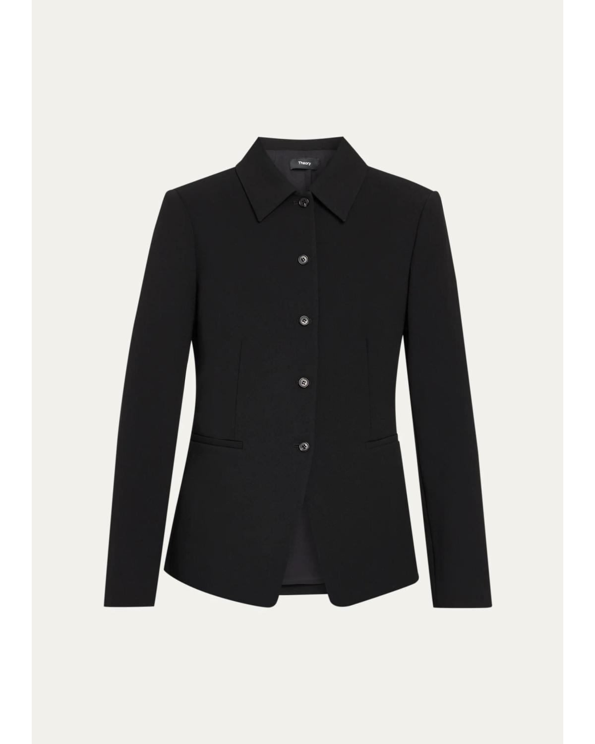 Cutaway Single-Breasted Jacket