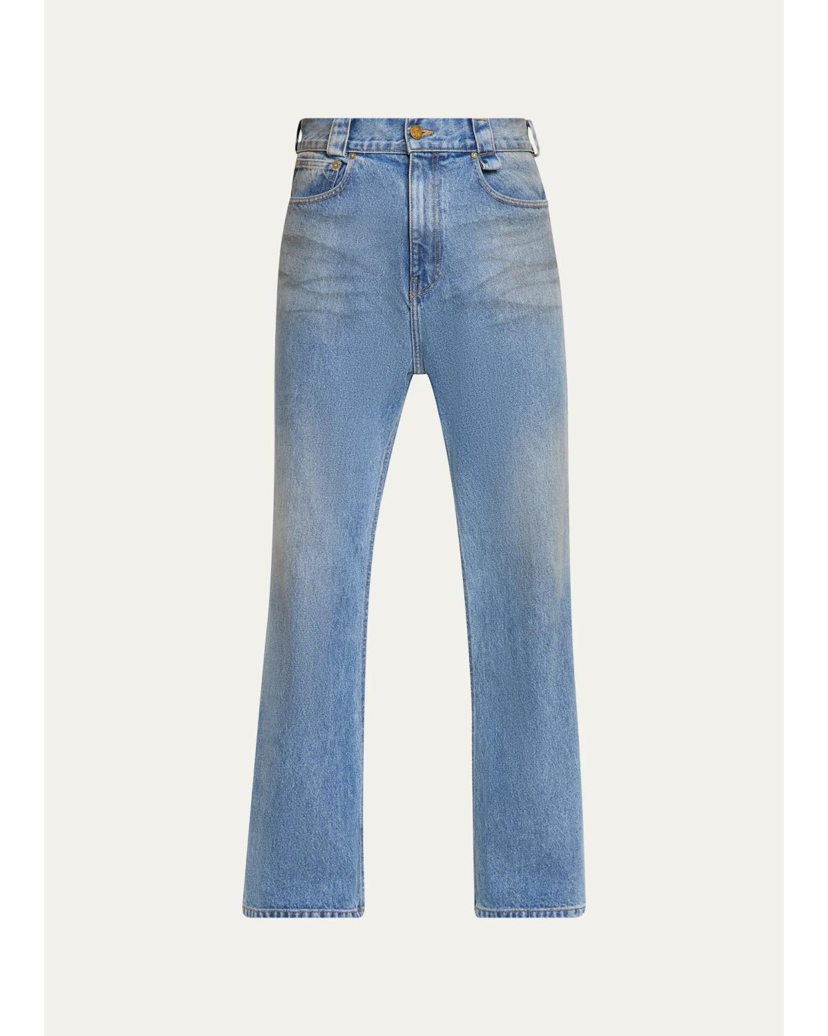 Men'S Flared Denim Jeans