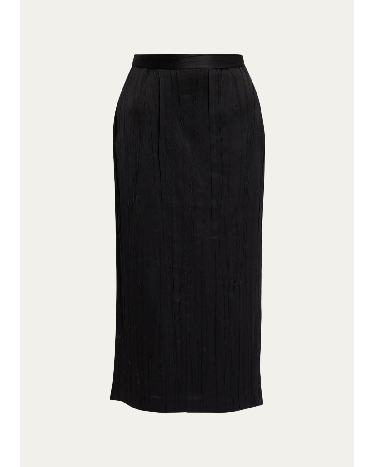 Tubo Pleated Midi