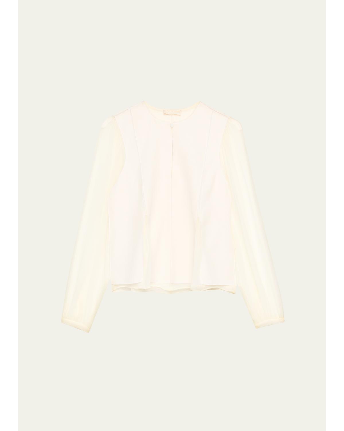 Lucette Long-Sleeve Blouse