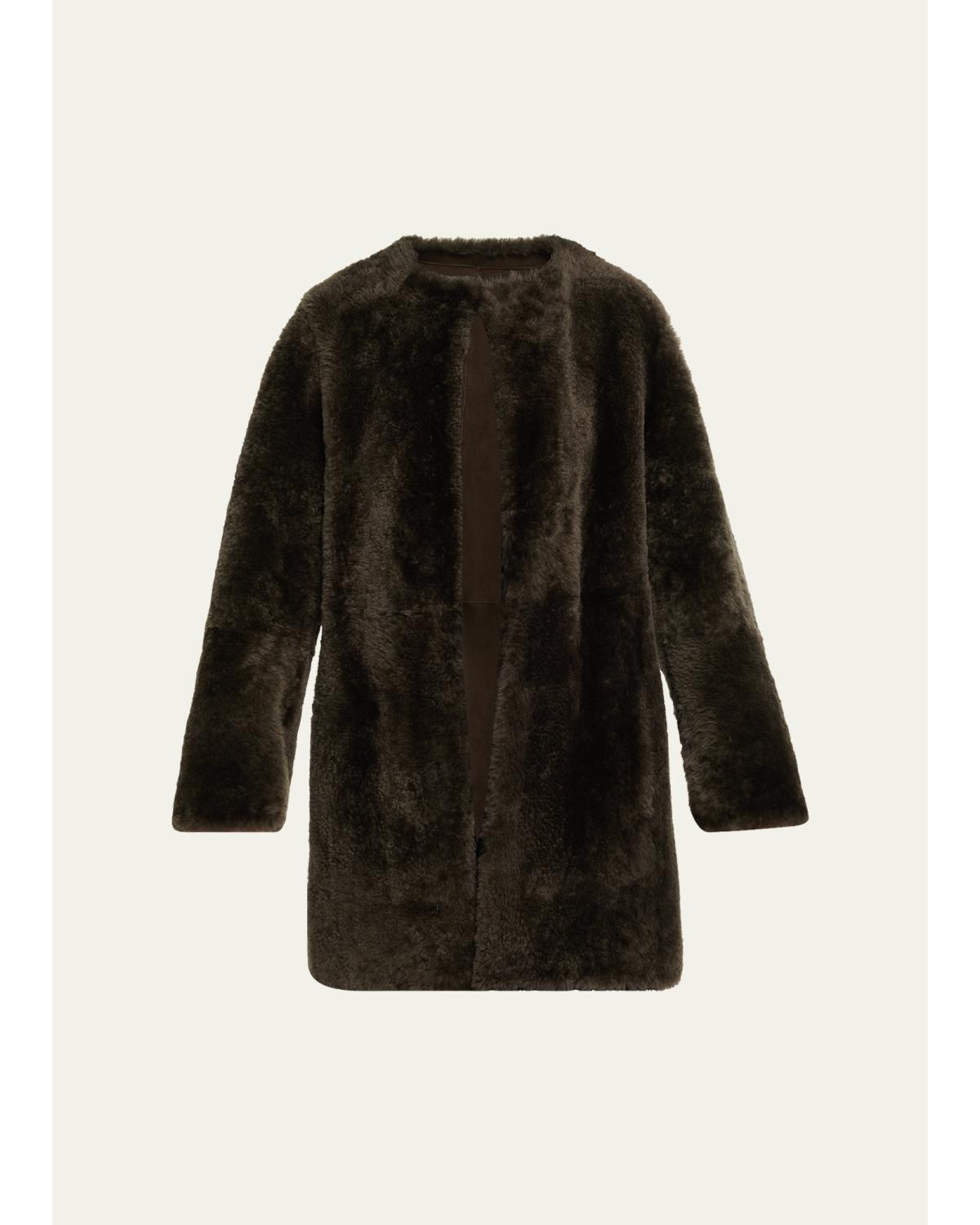 Reversible Shearling Coat
