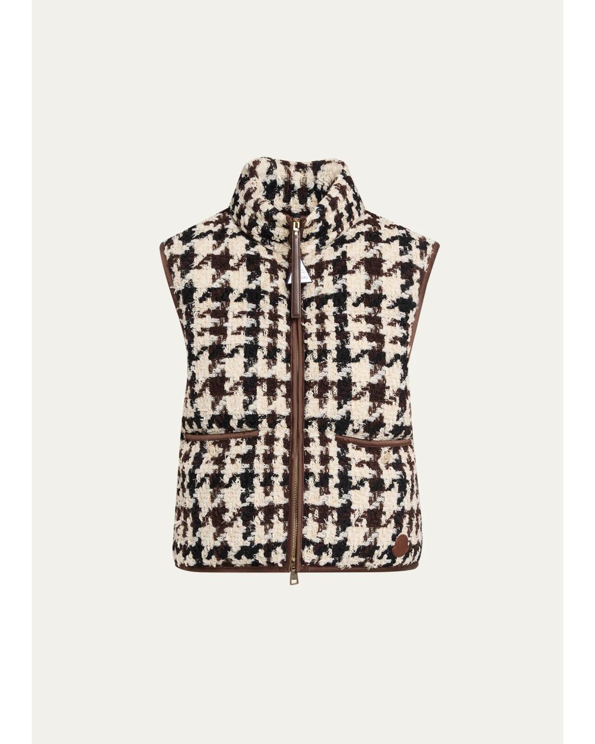 Emotionnalite Tweed Down Vest