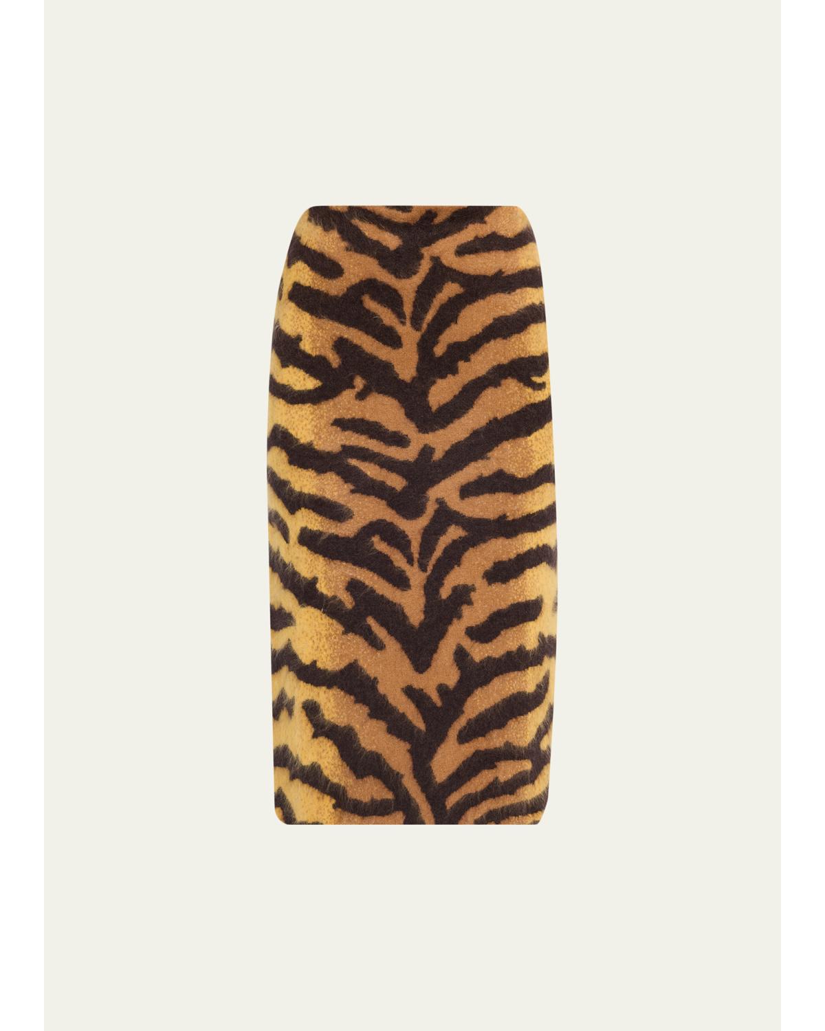 Amari Brushed Cashmere Skirt