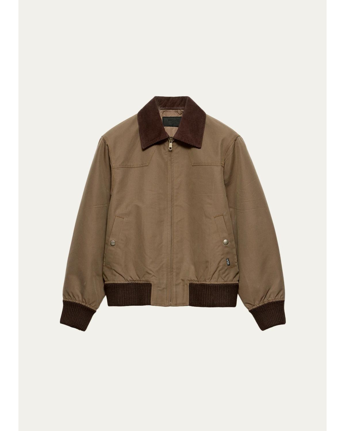 Men'S Tech Canvas Blouson Jacket