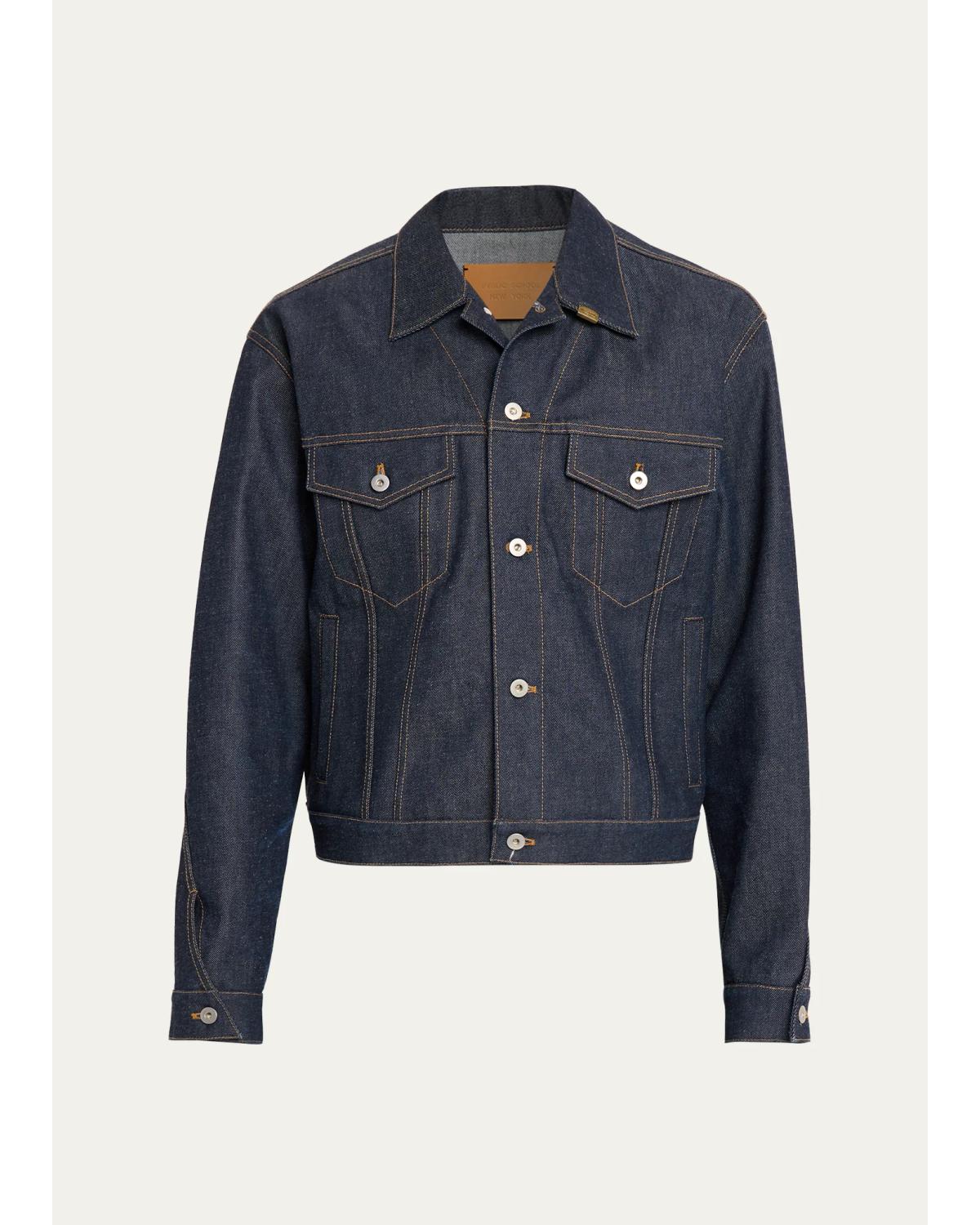 Men'S Cumberland Rounded Denim Jacket