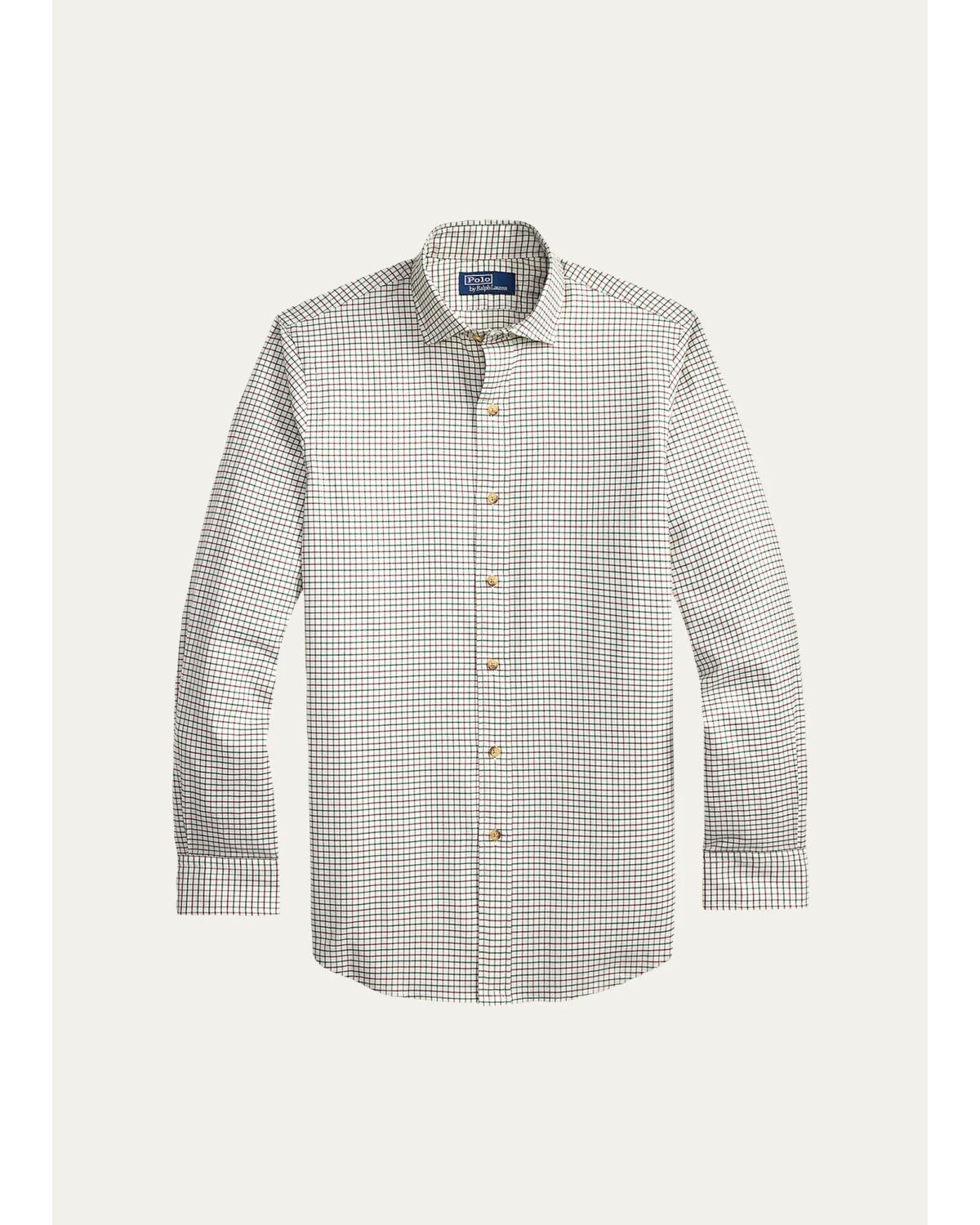 Men'S Plaid Twill Classic-Fit Shirt