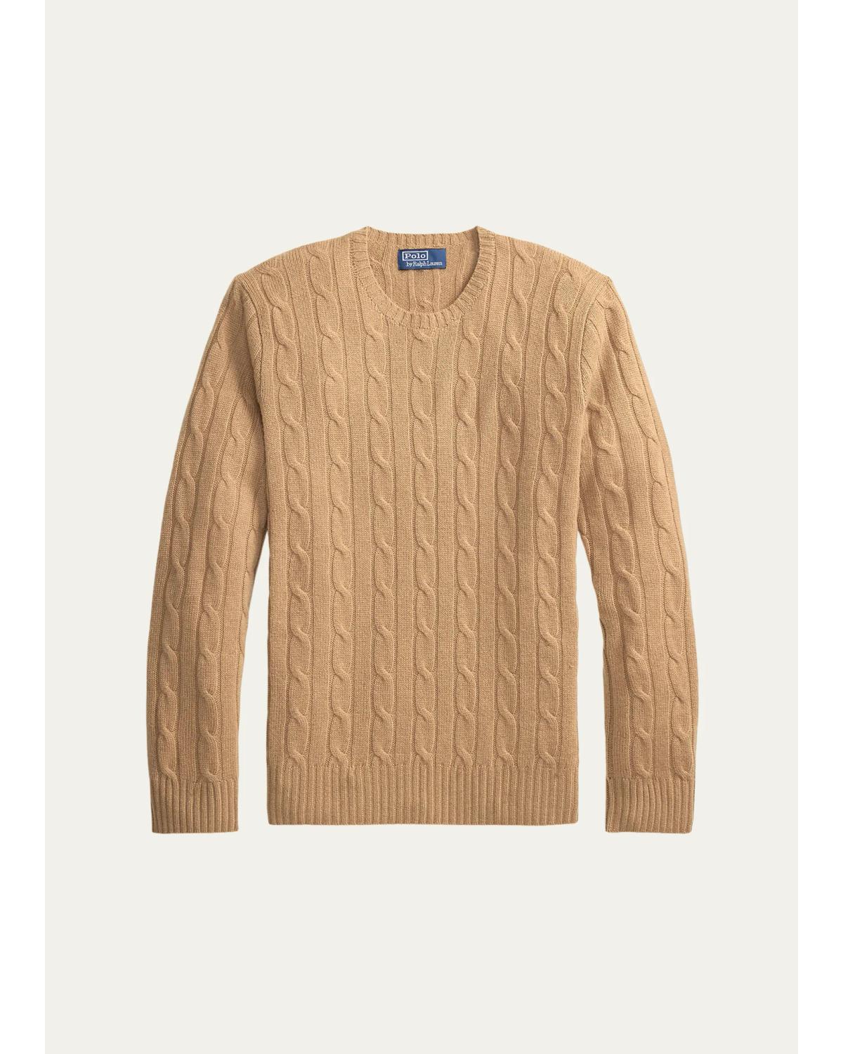 Men'S The Iconic Cable-Knit Cashmere Sweater