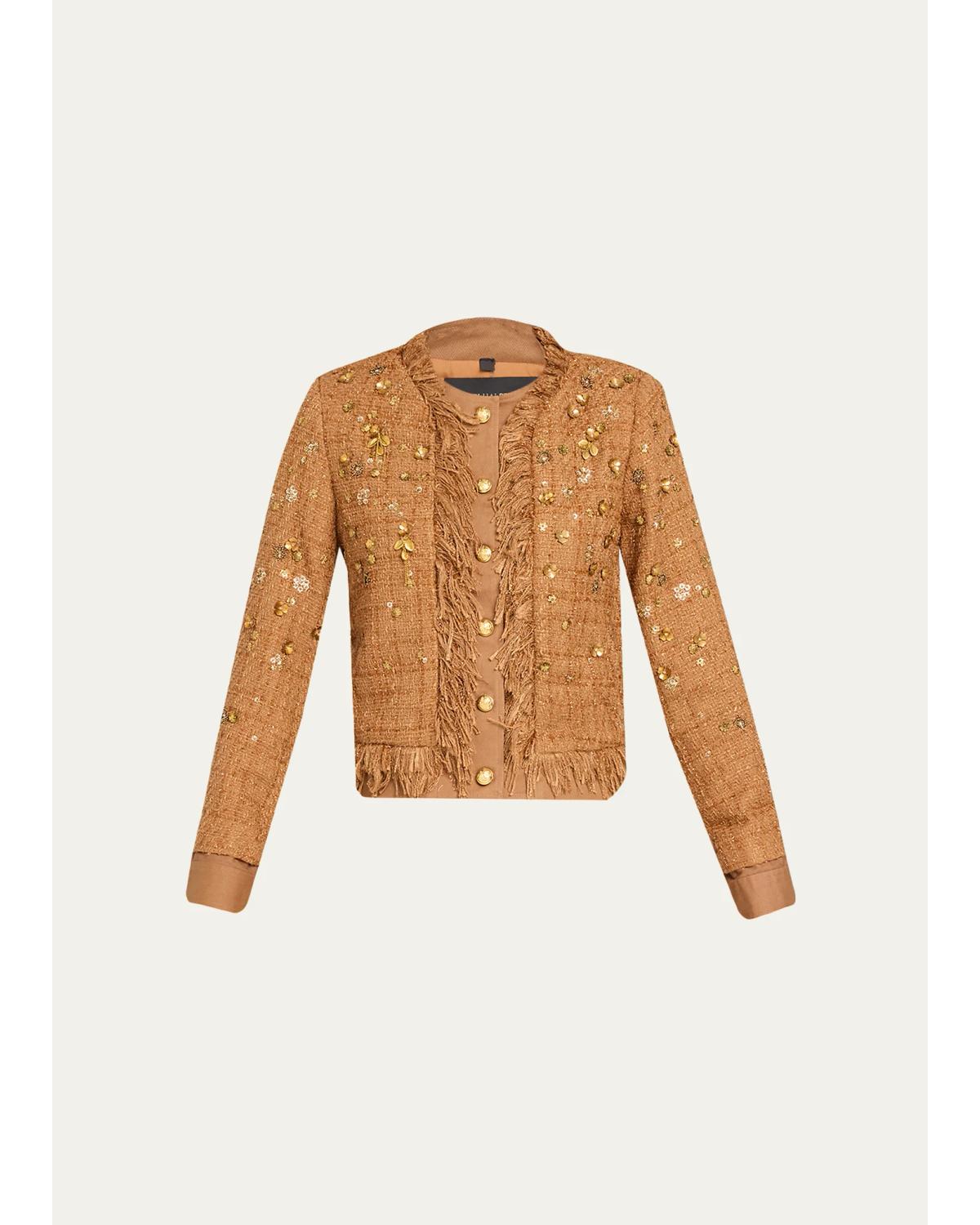 Marshall Embellished Tweed Jacket