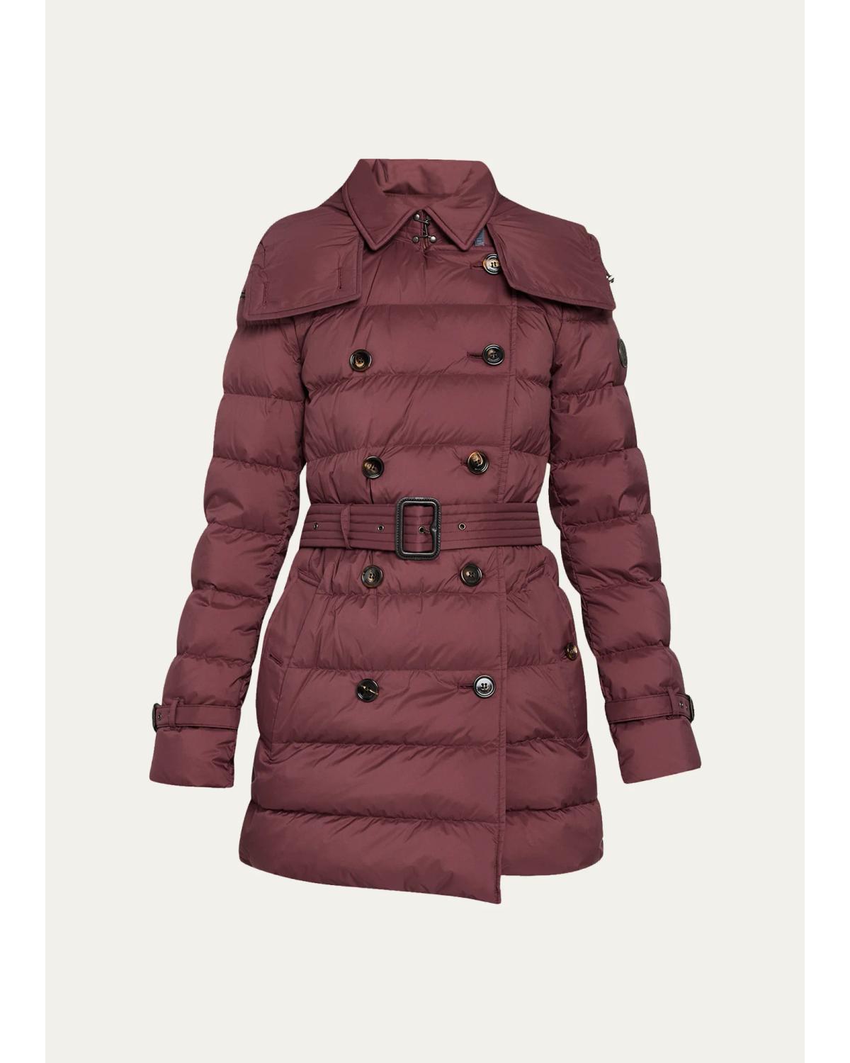 Audley Mid-Length Nylon Puffer Coat