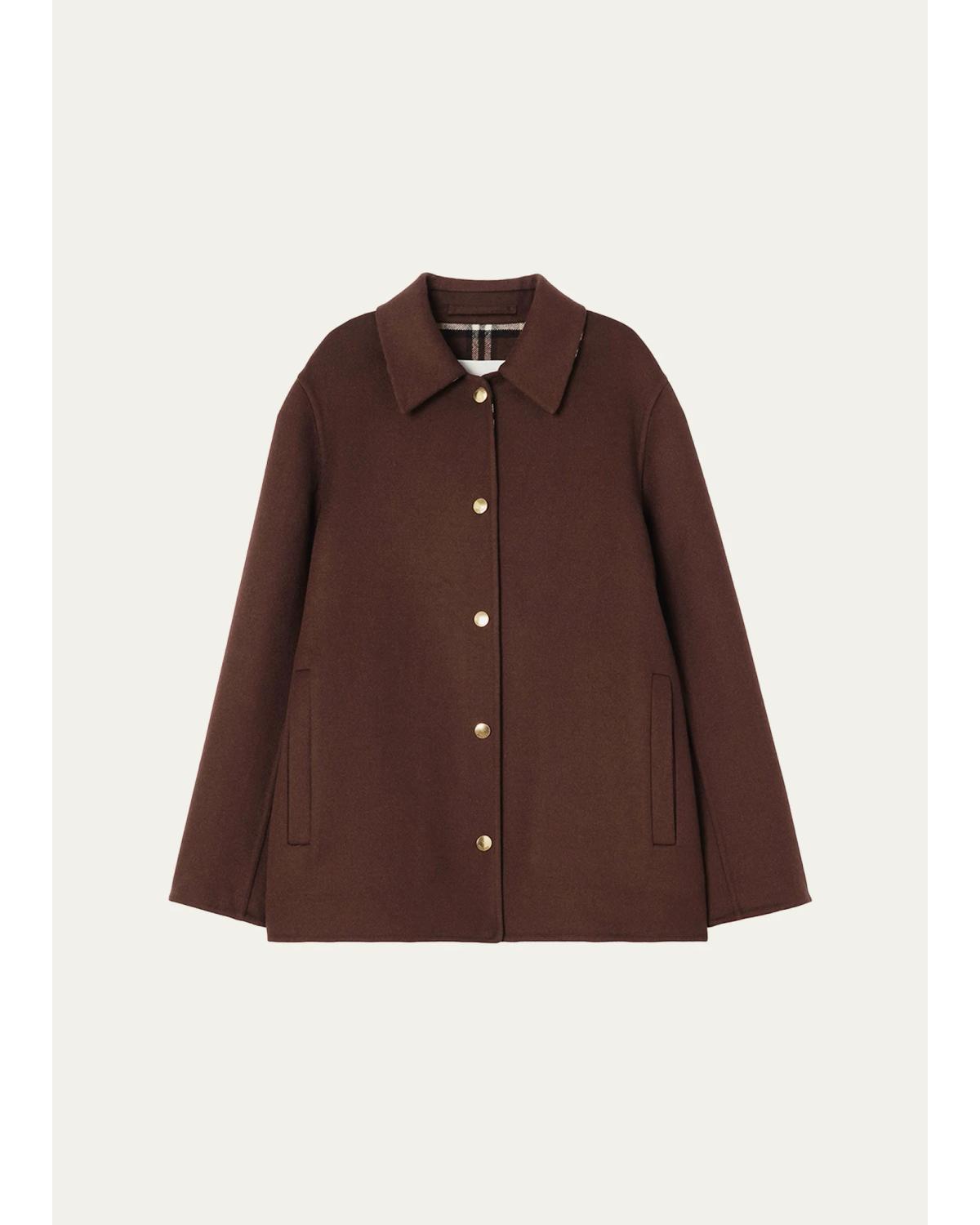 Lancashire Check Wool Twill Single-Breasted Jacket
