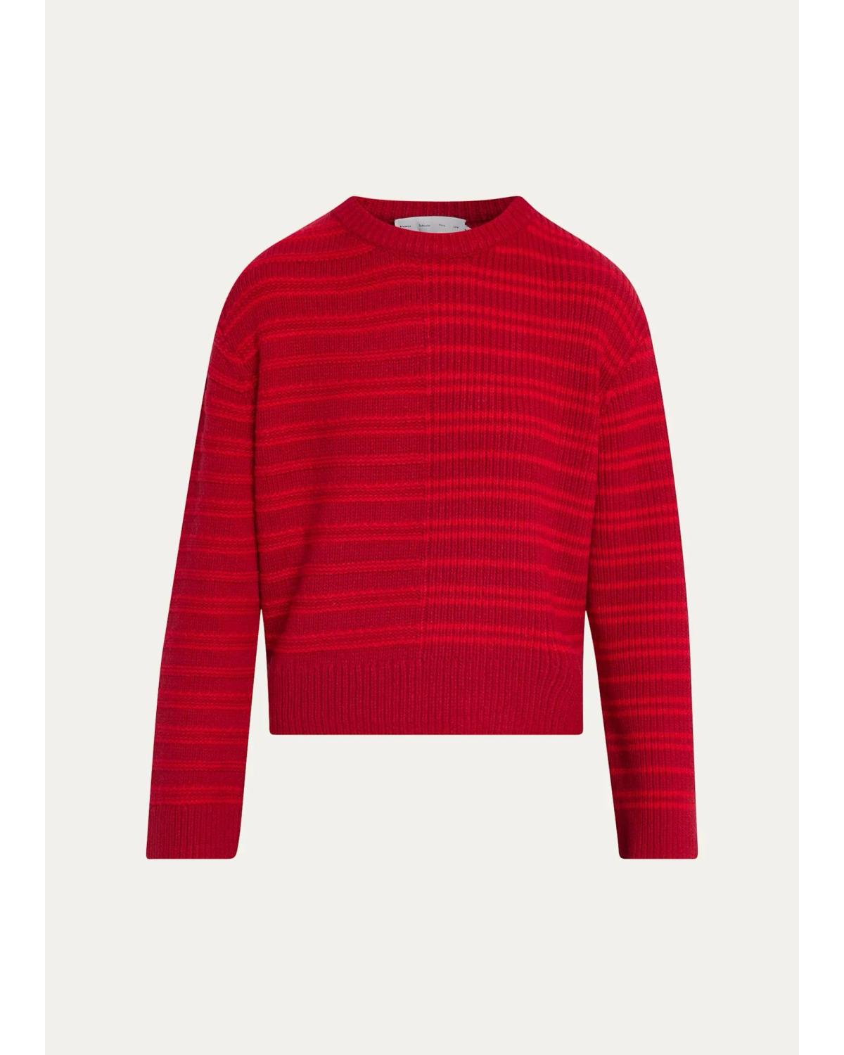 Pandora Striped Wool-Blend Sweater