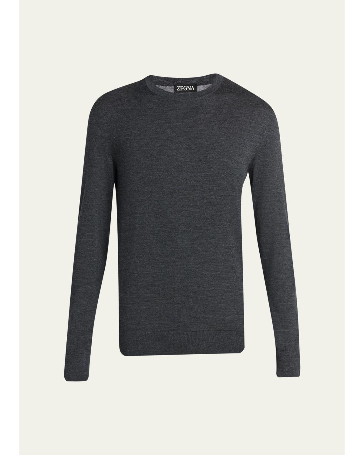 Men'S Trofeo Wool Crewneck Sweater