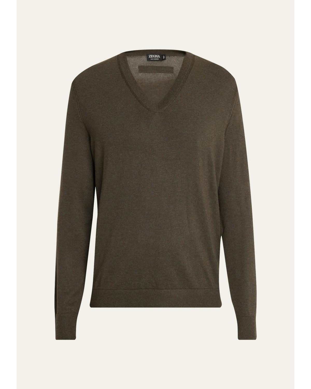 Men'S Oasi Cashmere V-Neck Sweater