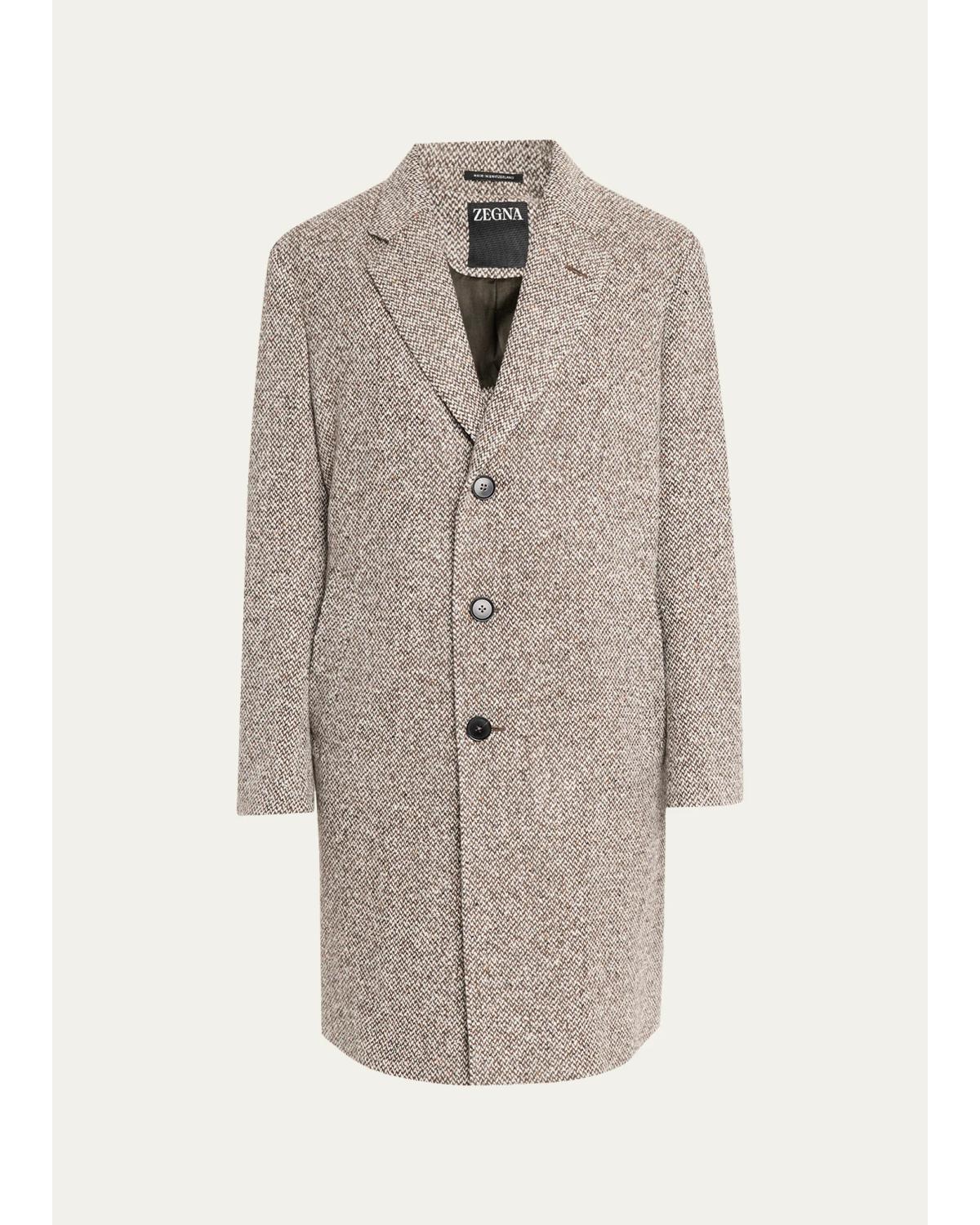 Men'S Oasi Cashmere Melange Overcoat