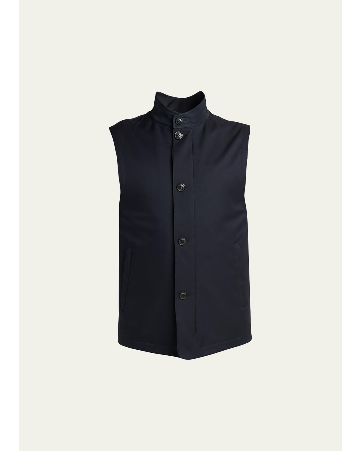 Men'S Motorin Button-Front Vest