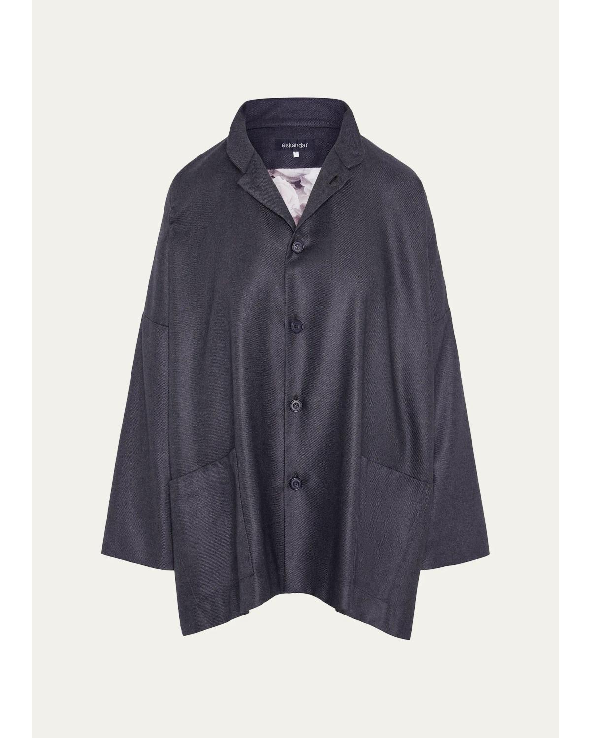 Cashmere Mandarin Jacket
