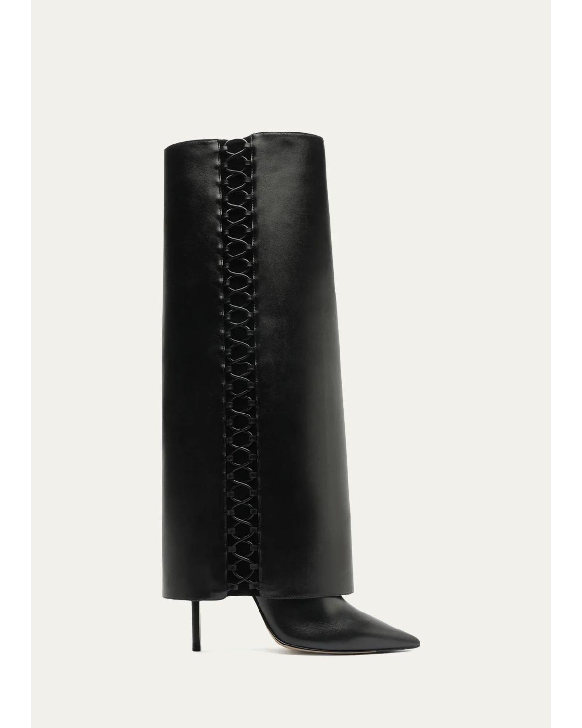 100Mm Holly Knee-High Boots