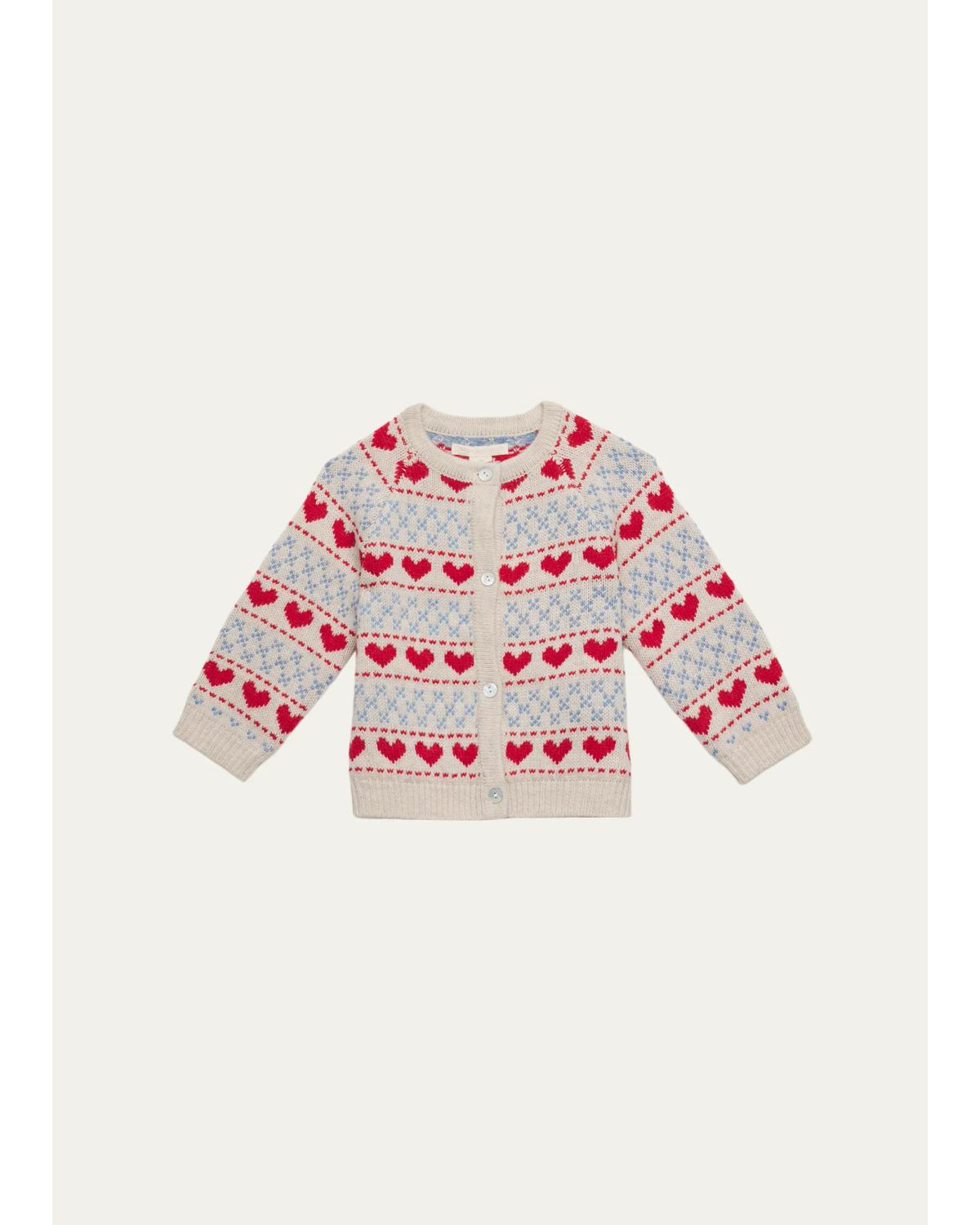 Baby Girl's, Little Girl's & Girl's Belou Wool-Blend Cardigan