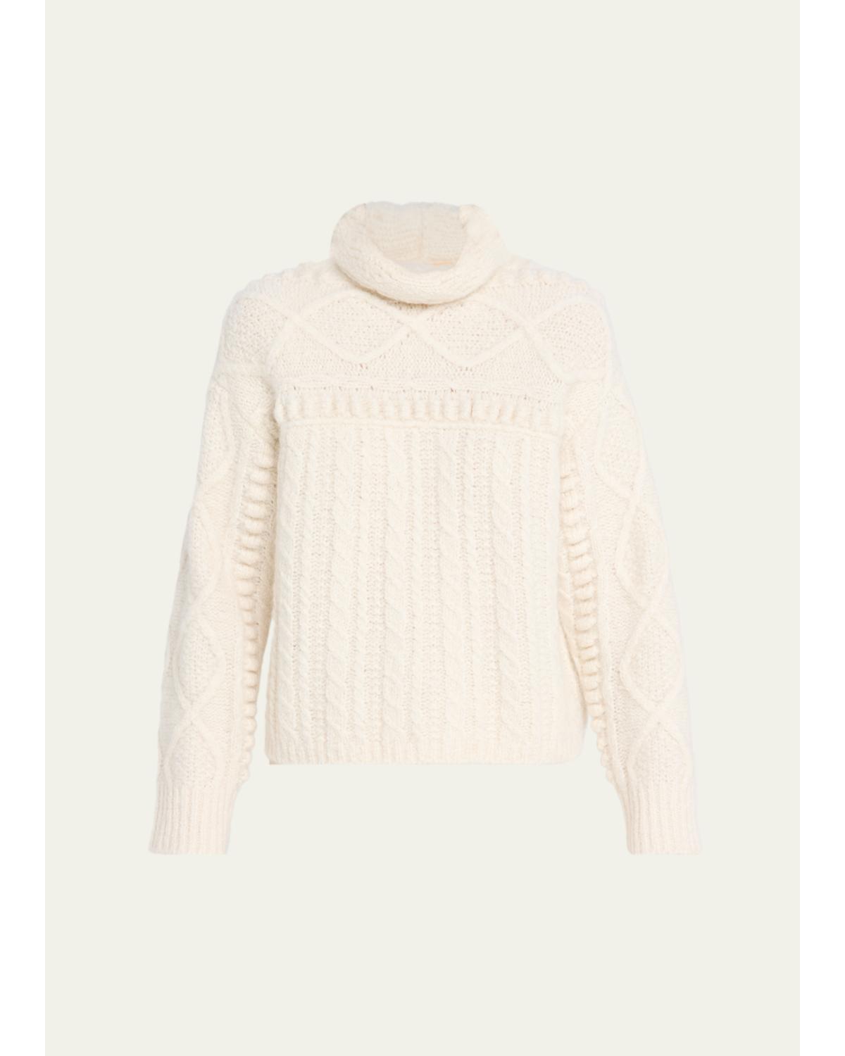 Super Cloud Cashmere-Silk Sweater