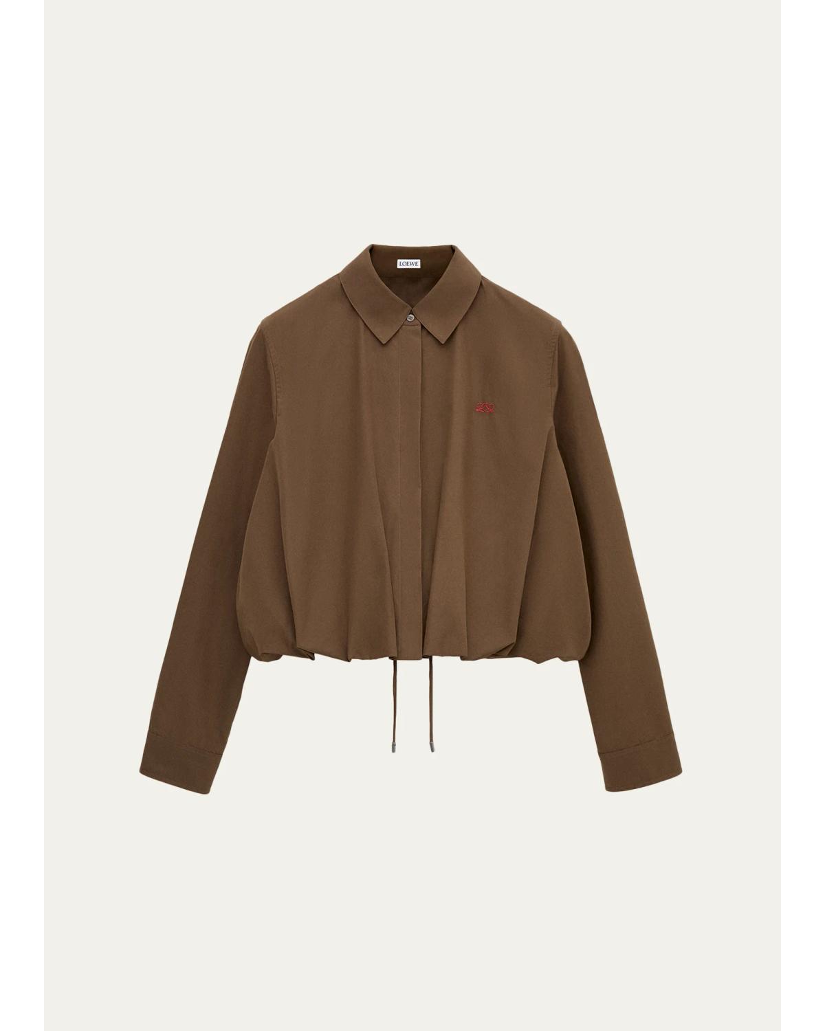 Logo Cotton-Blend Shirt