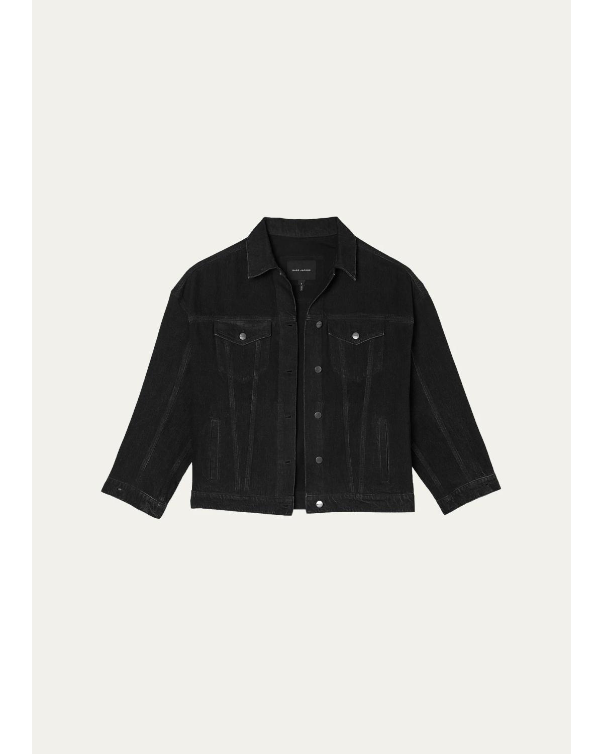 Oversized Denim Trucker Jacket