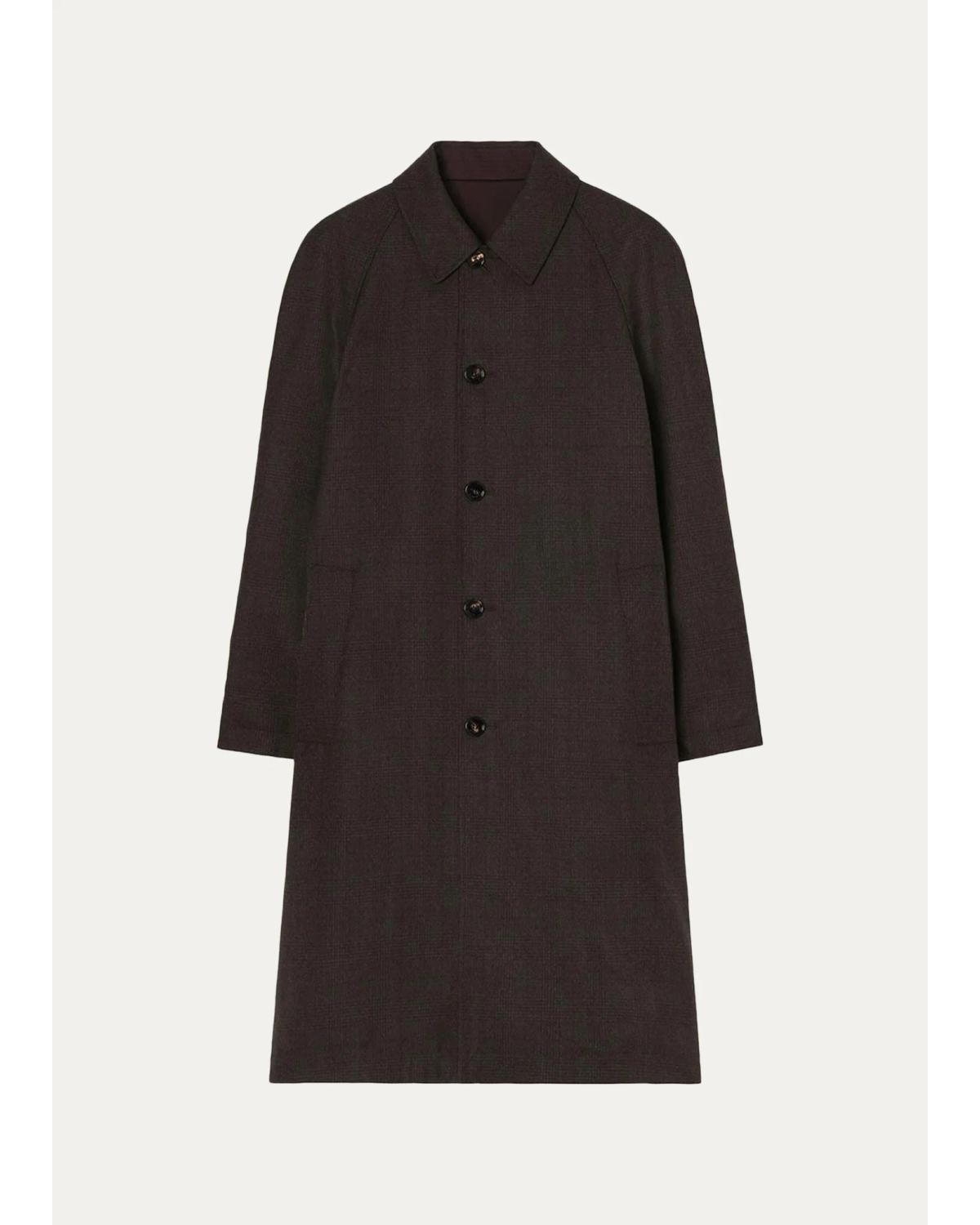 Men'S Reversible Wool Car Coat