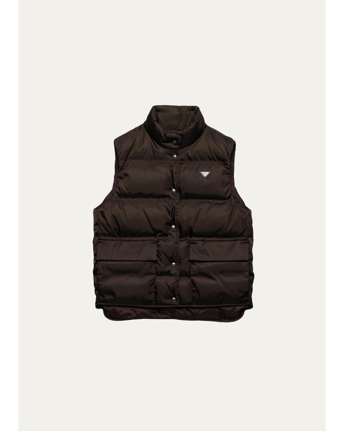 Flap-Pocket Quilted Vest