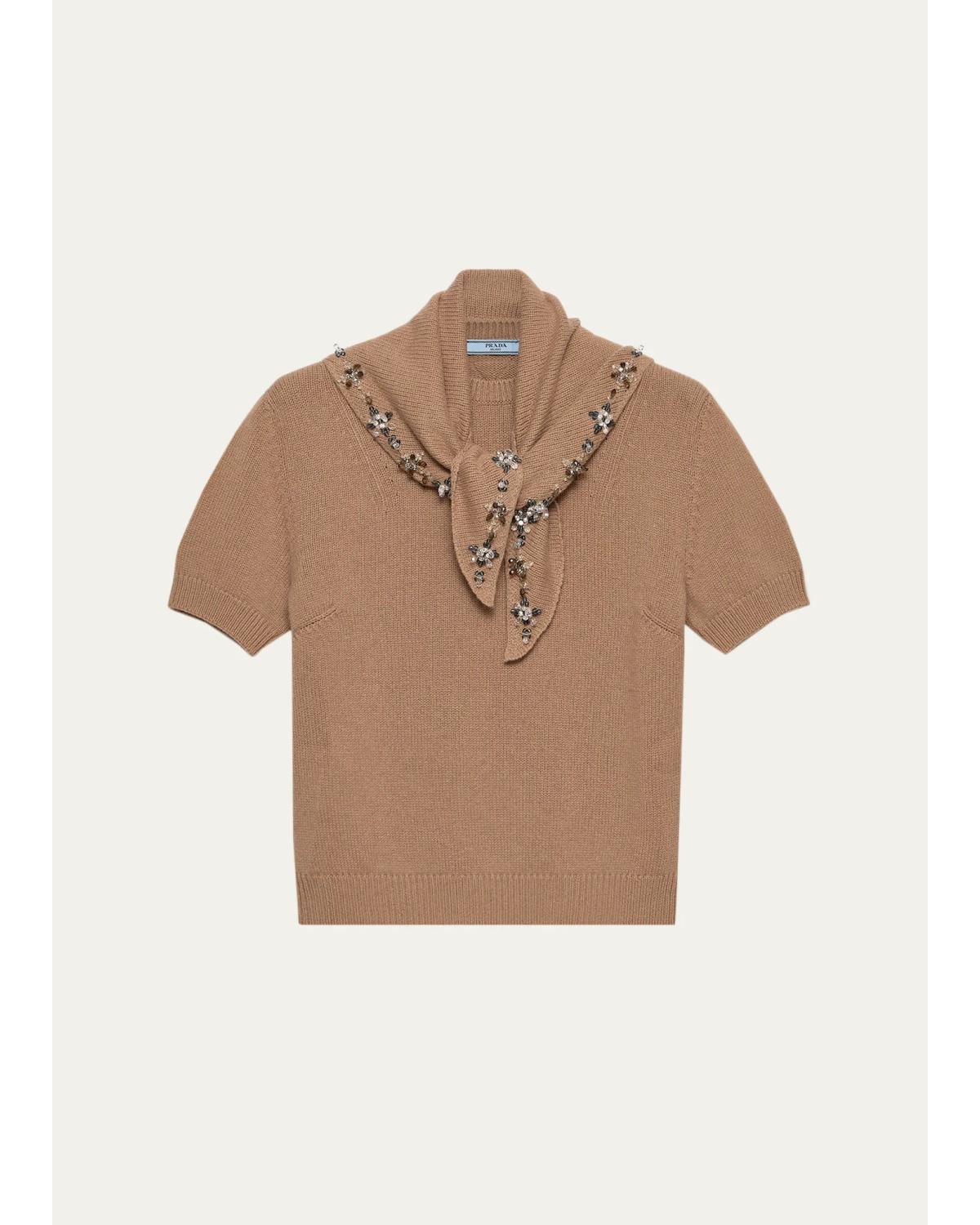 Embellished Cashmere Sweater