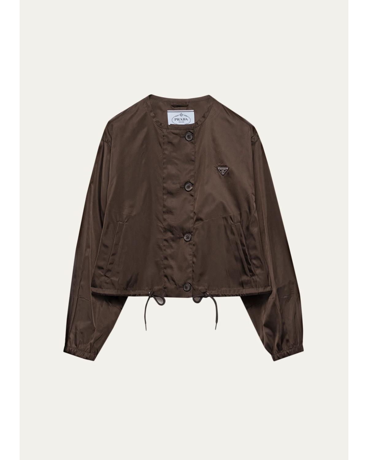 Drawstring Hem Jacket