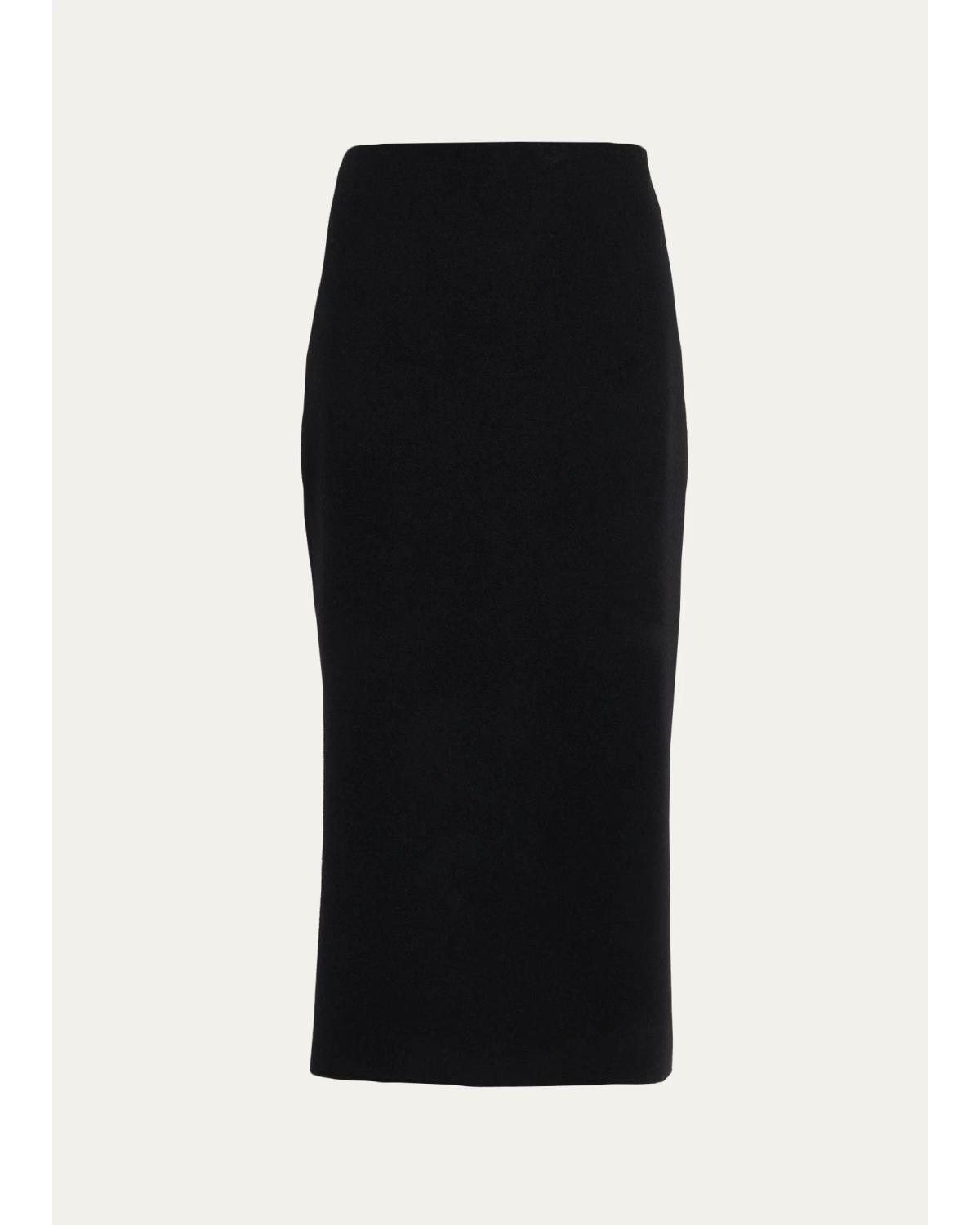 Wool-Blend Midi