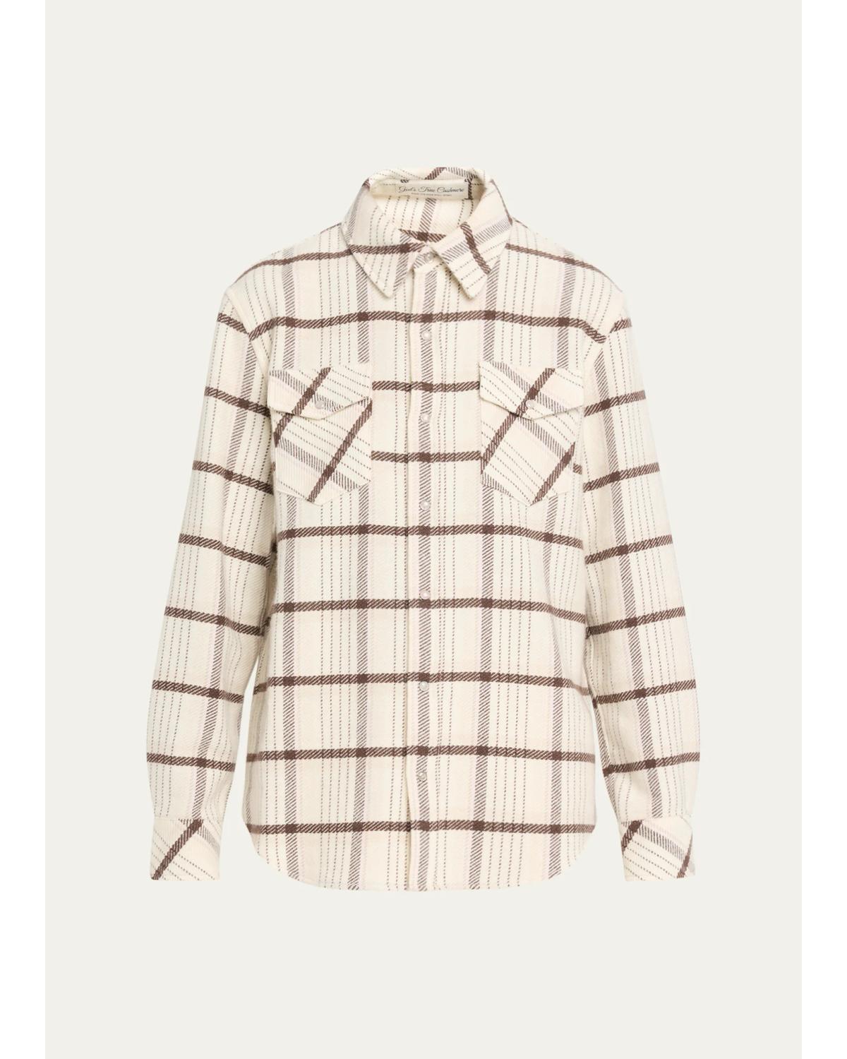 Expedition Plaid Cashmere Shirt