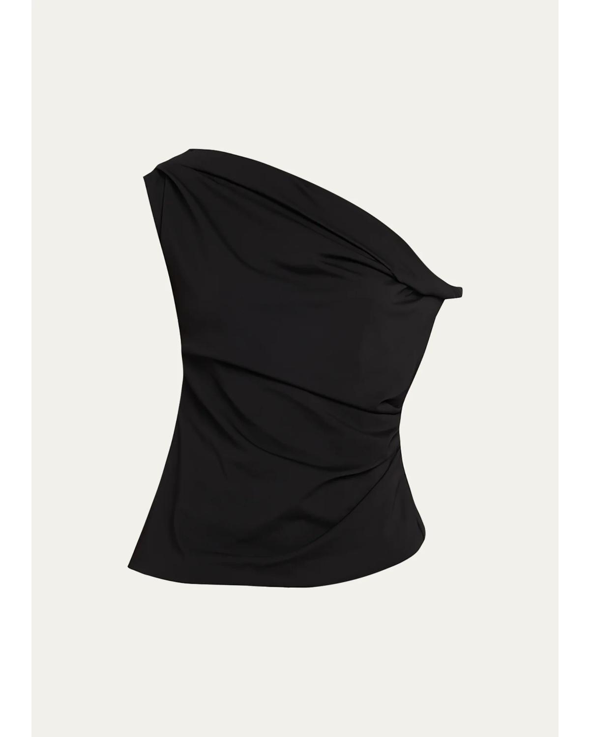 Zerra Draped Asymmetric Top