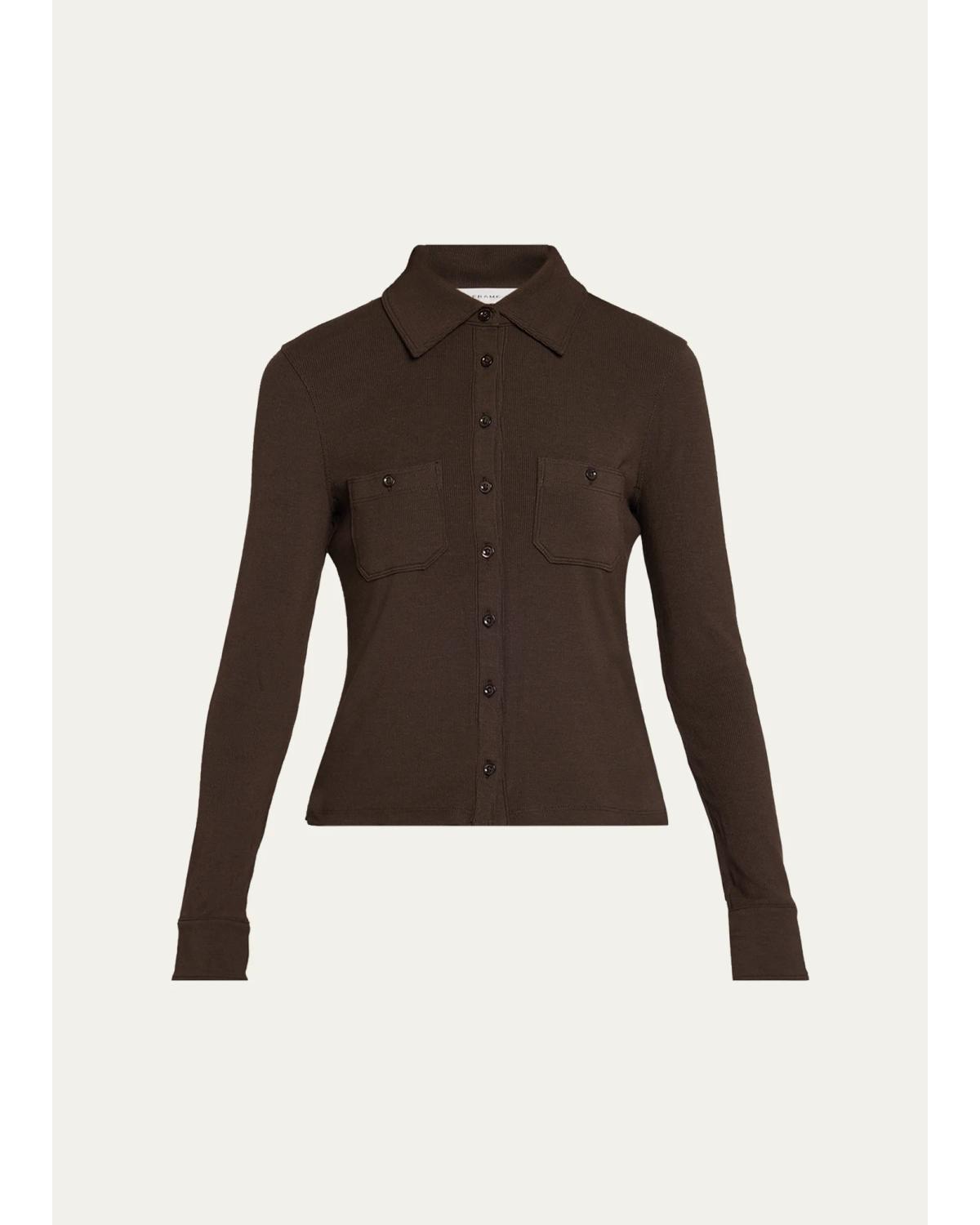 The Pocket Rib-Knit Polo