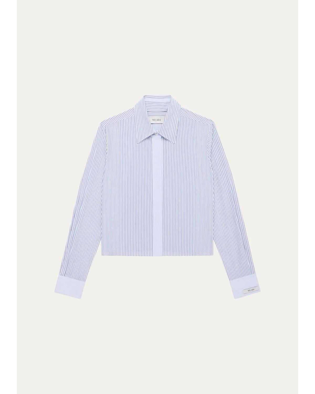 The Campbell Boxy Striped Cotton Shirt
