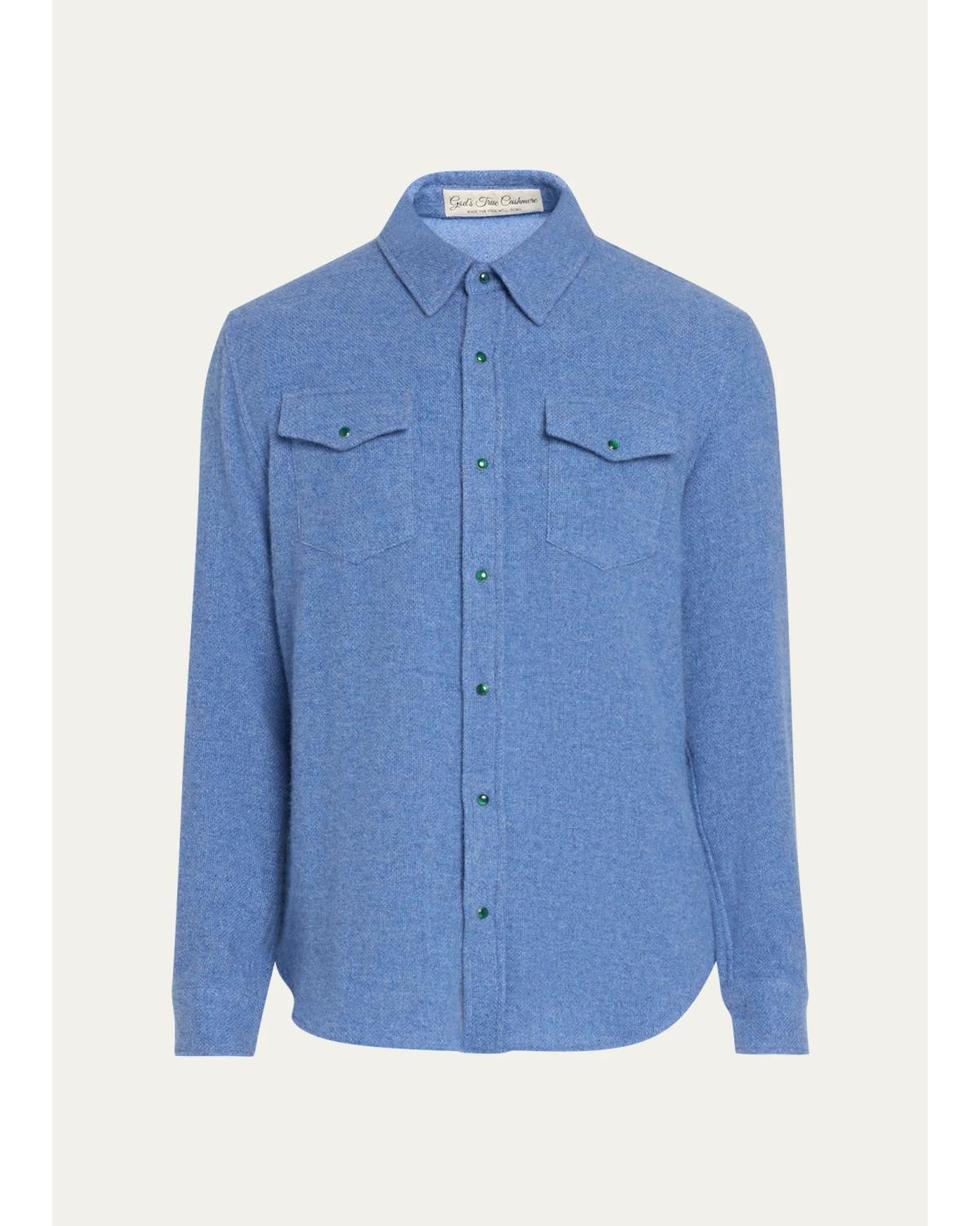 Men'S Cashmere Shirt