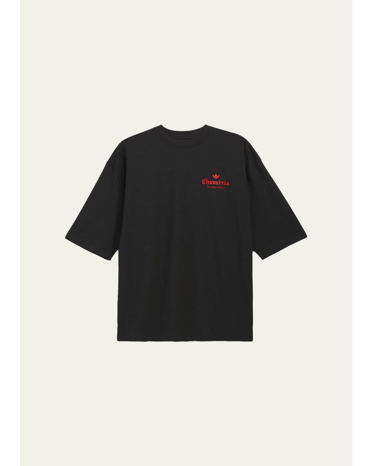 Men'S Adidas X Willy Chavarria Dark Rose Cotton T-Shirt