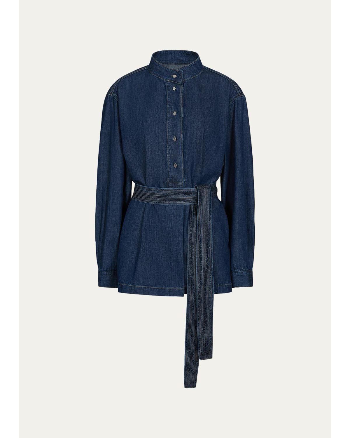 Tamzin Denim Belted Jacket