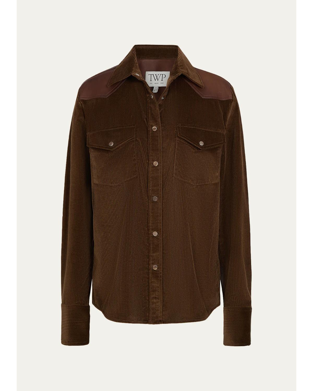 Cowboy Take Me Away Corduroy Shirt